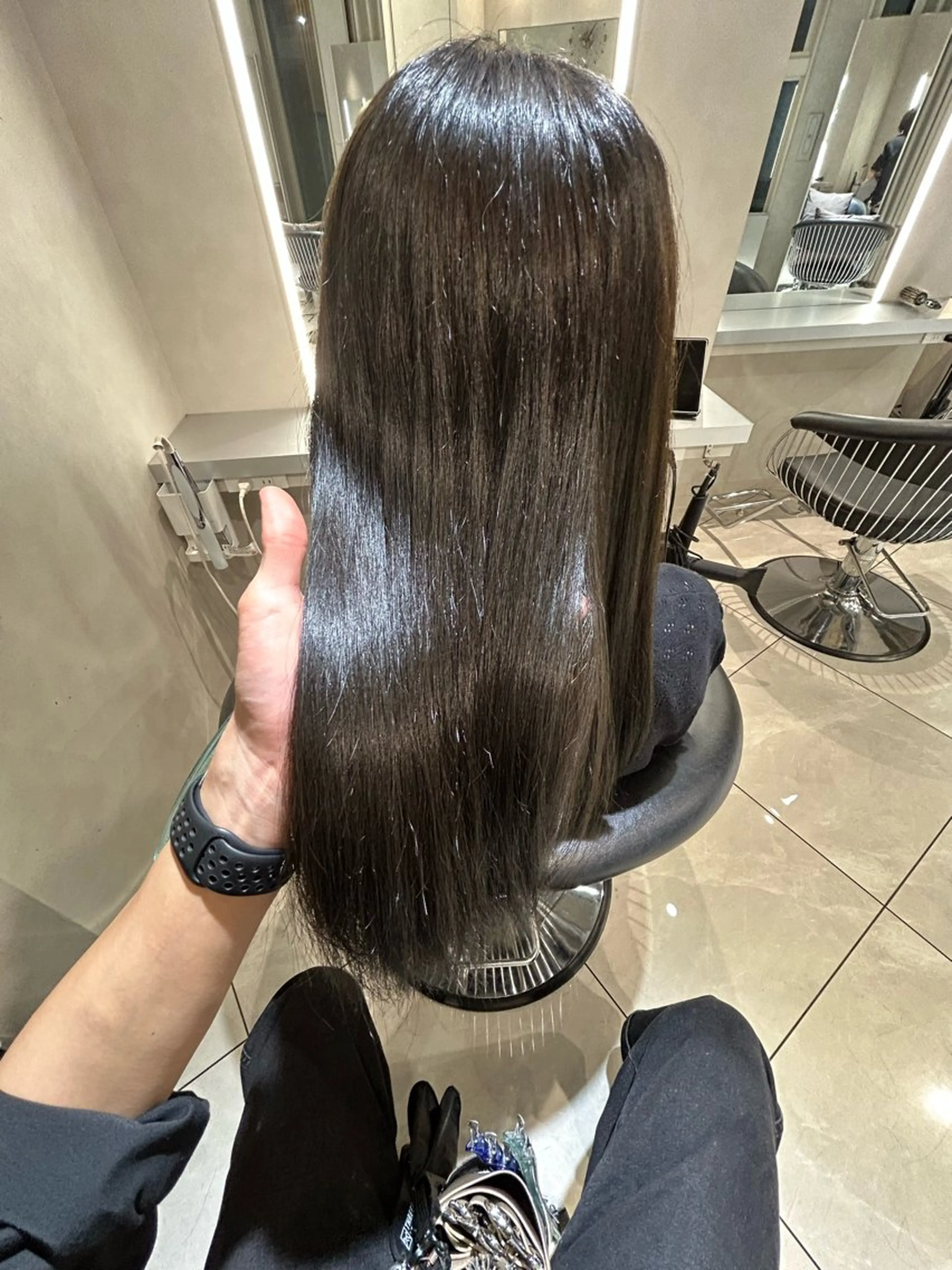 ロング 縮毛矯正 トリートメント 池袋/縮毛矯正/ 髪質改善/【光輝】のヘアスタイル