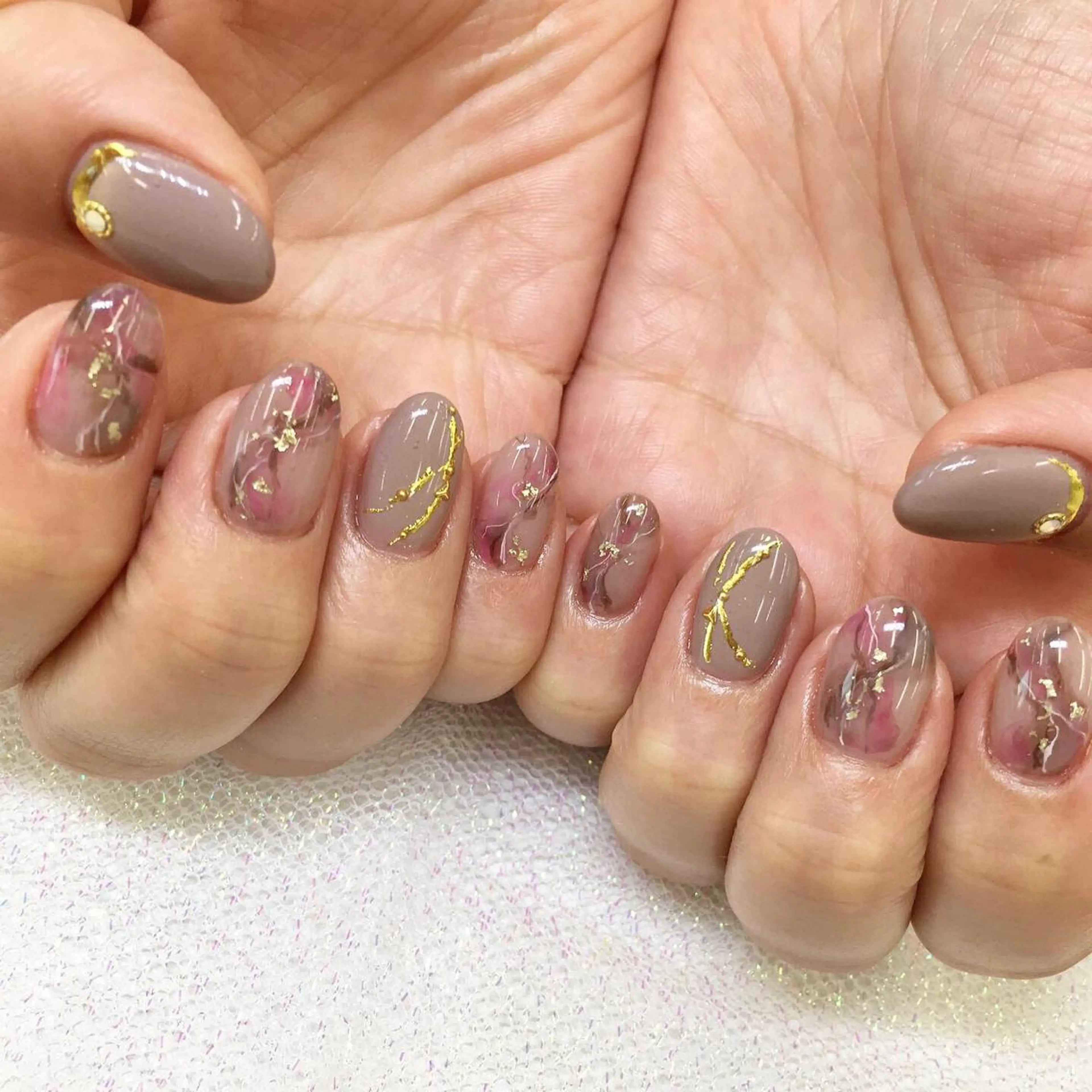 ネイル among アマン所属・lecoa_ kana／amongのネイルデザイン