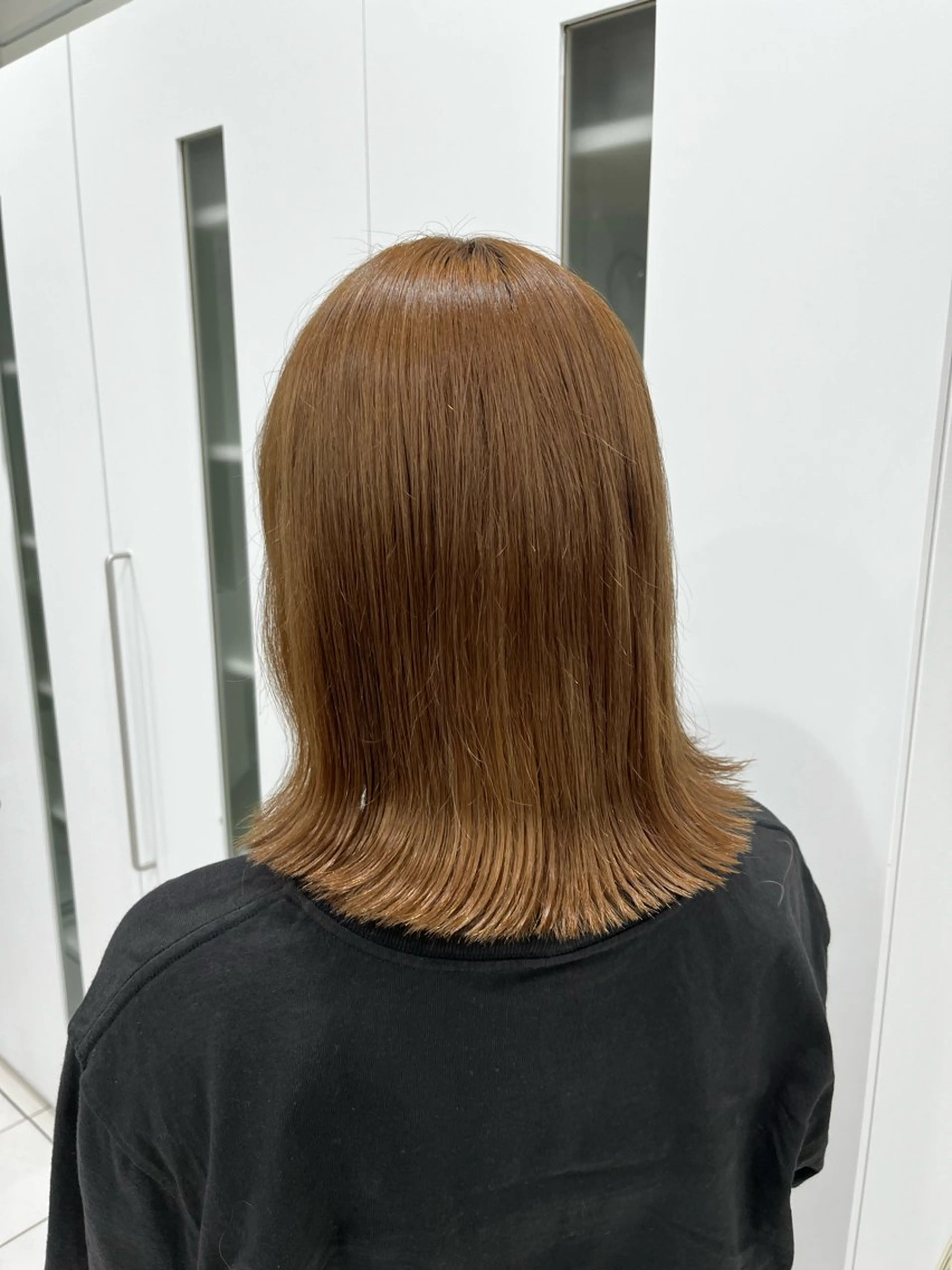 ショート カラー ﾚｲﾔｰ🩵透明感 ೀユイ🌙のヘアスタイル