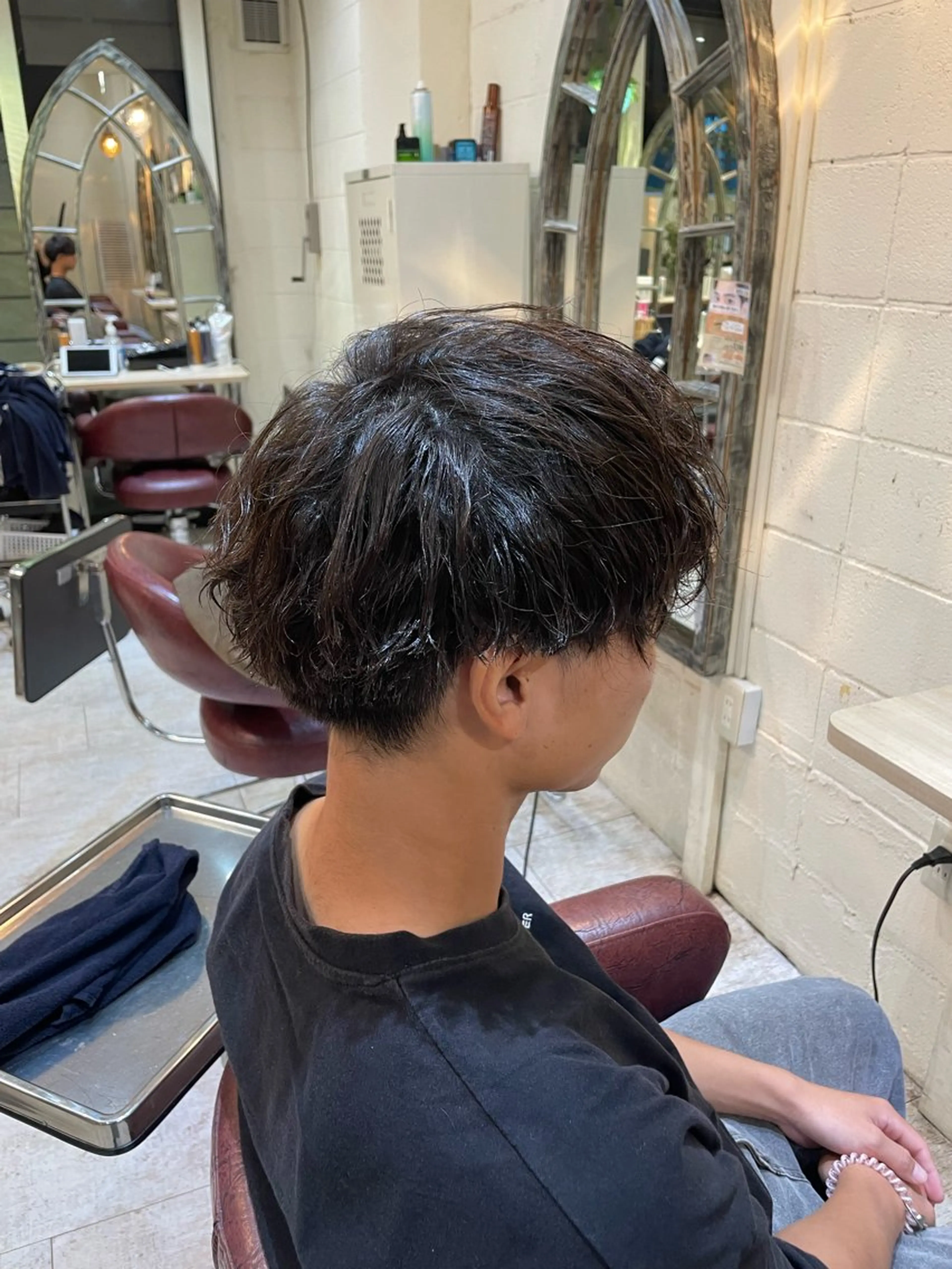 ショート パーマ メンズ メンズパーマ屋さん /yuki☃️💭のヘアスタイル