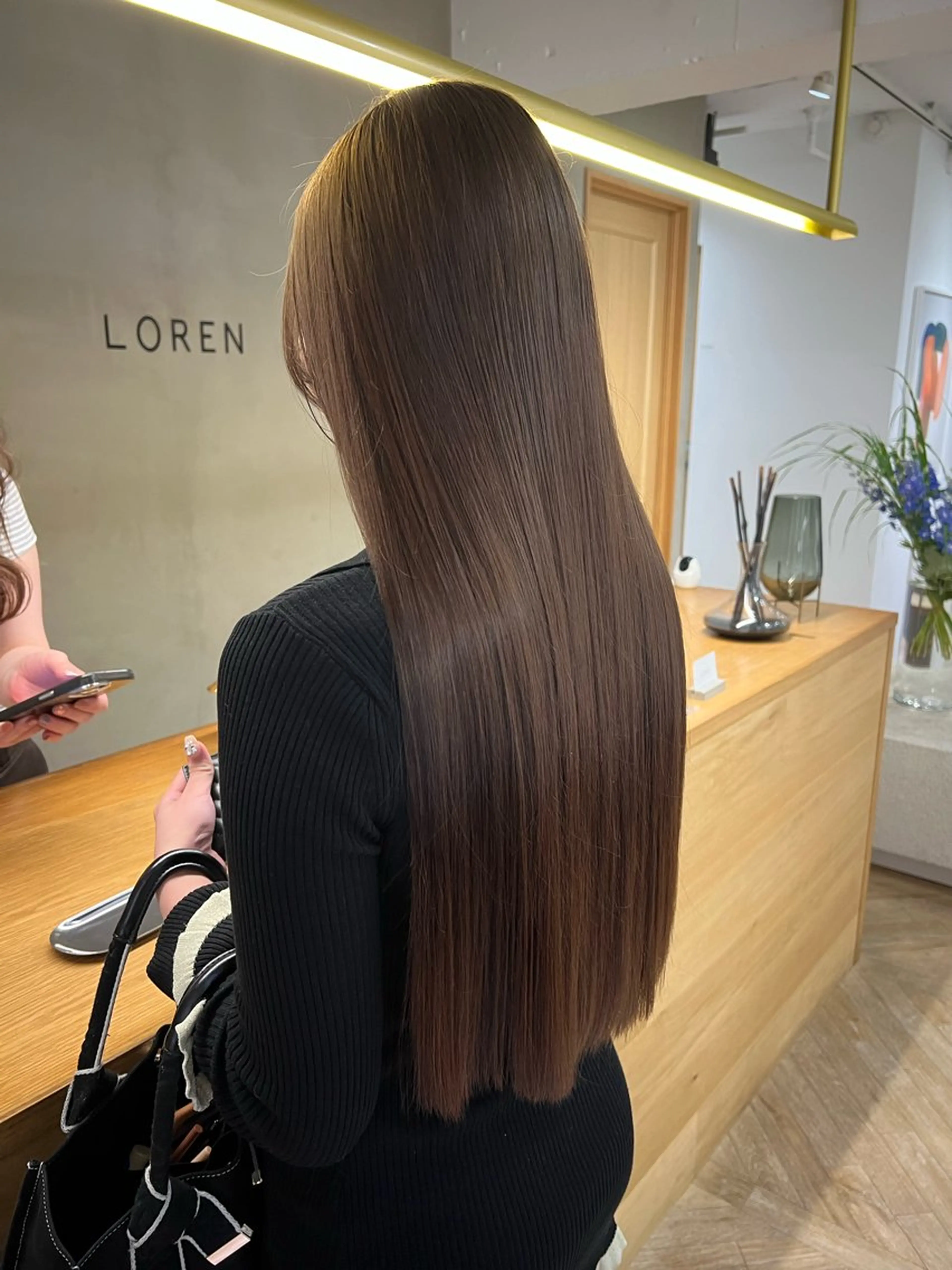 ロング カラー レイヤーカット/暖色 カラー/mao🎀のヘアスタイル