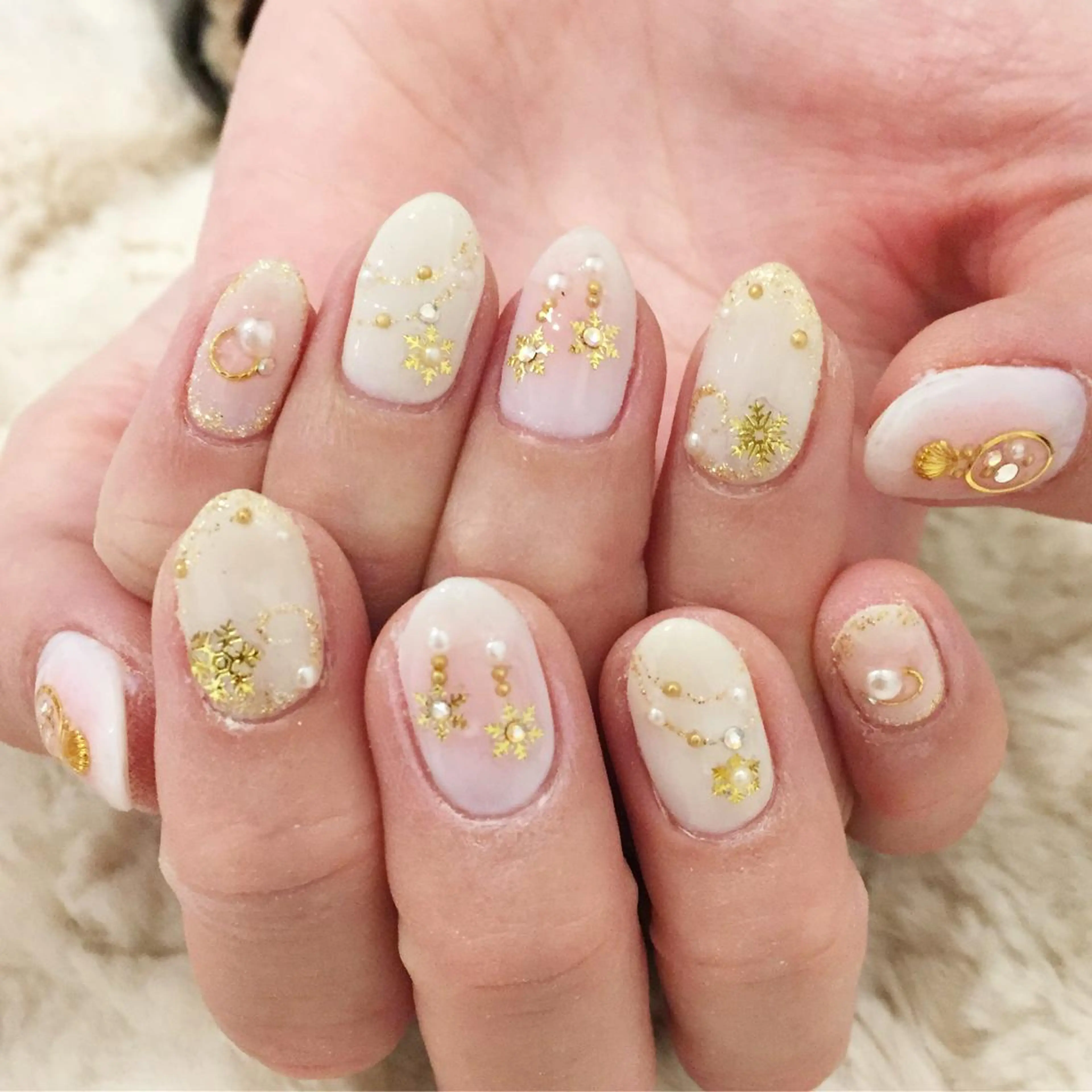 ネイル ジェルネイル 東 千夏のネイルデザイン