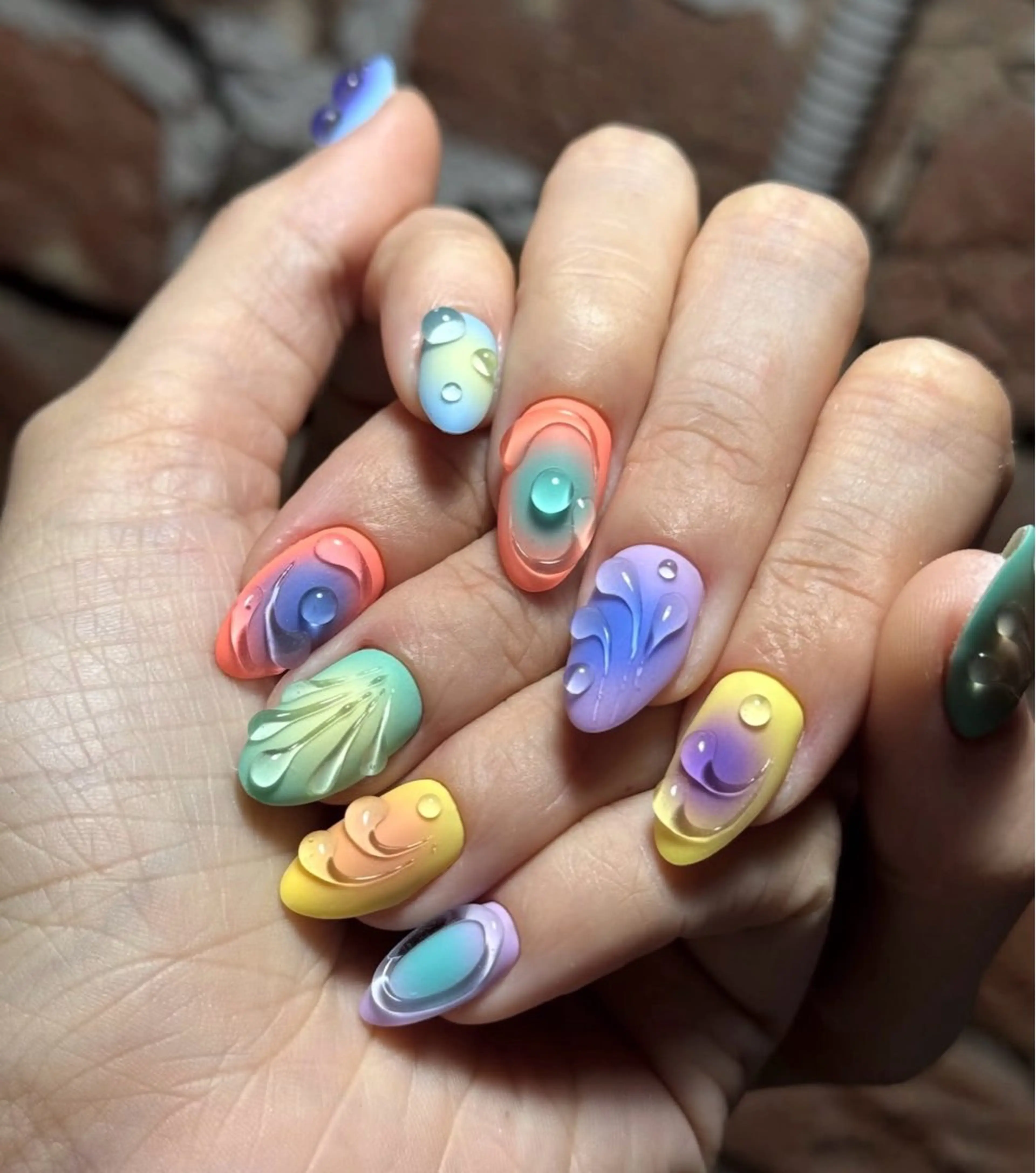 ネイル ハンドネイル RINAKY Kora Nailのネイルデザイン