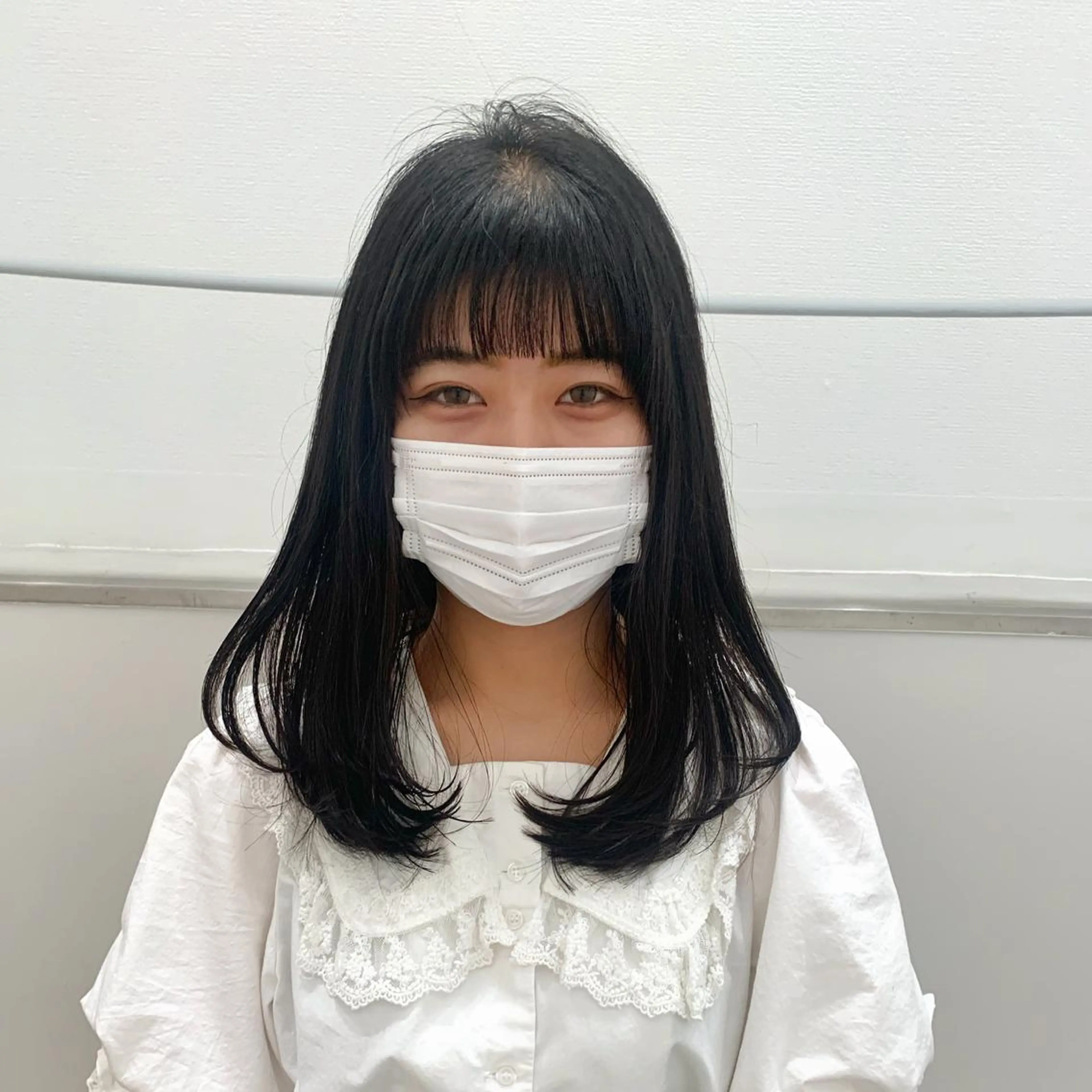 セミロング カット トリートメント aoi /パーマ /まるみショートのヘアスタイル