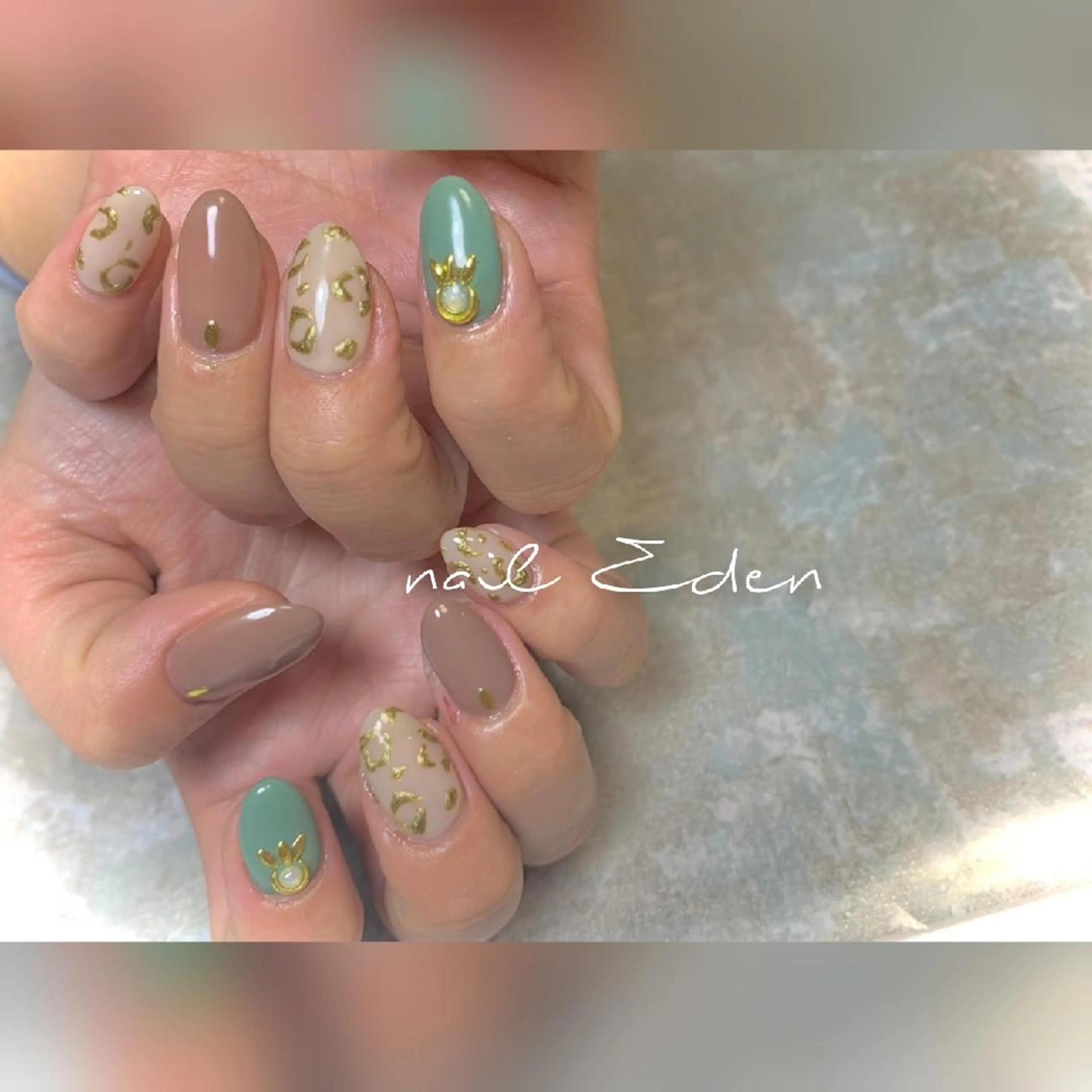 ネイル 持ち込み Eden ♾️のネイルデザイン