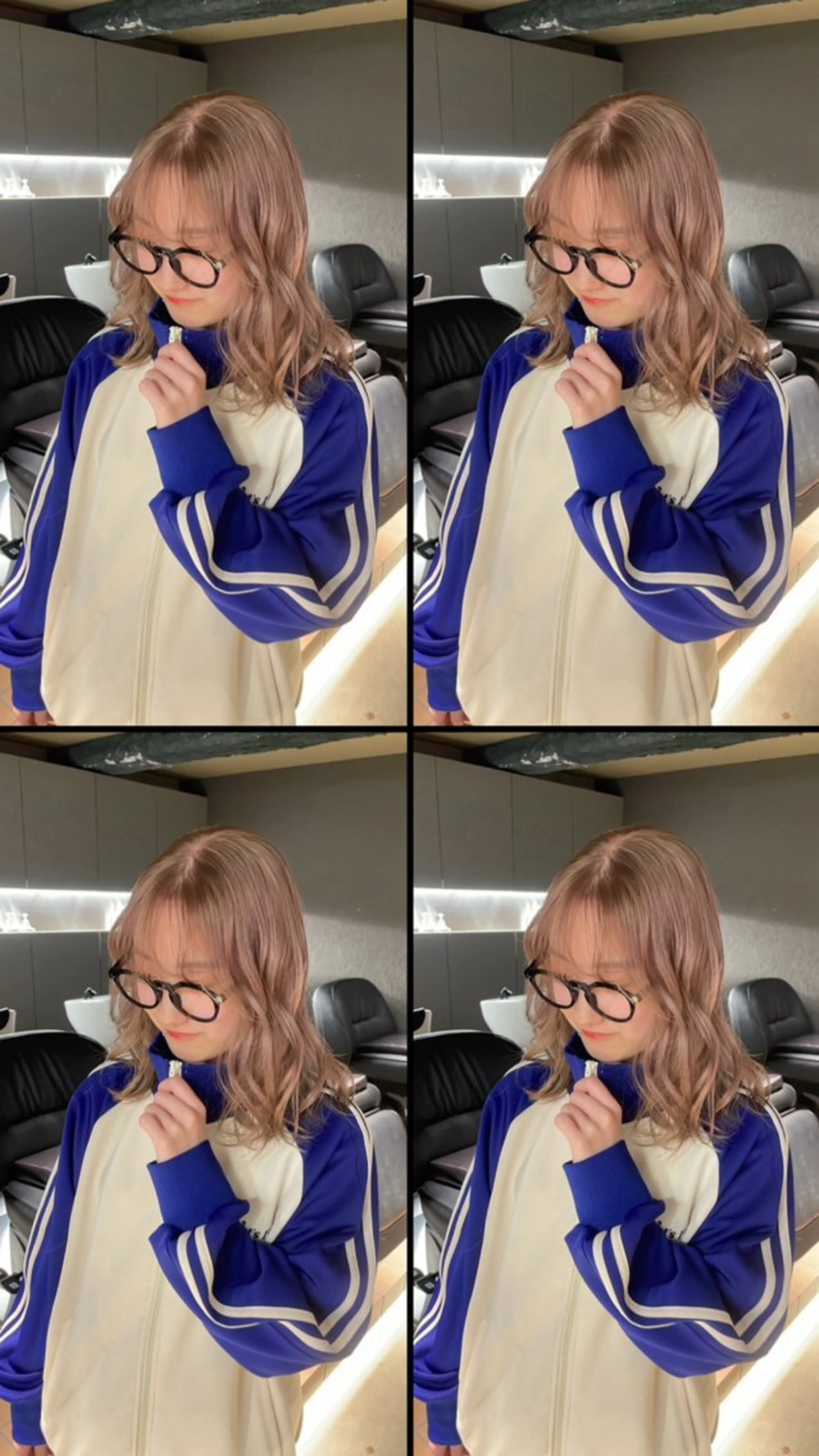 セミロング カラー ベージュカラー ブリーチ ミルクティーベージュ 名古屋栄♡PELE/ ブリーチ/ハイトーンのヘアスタイル