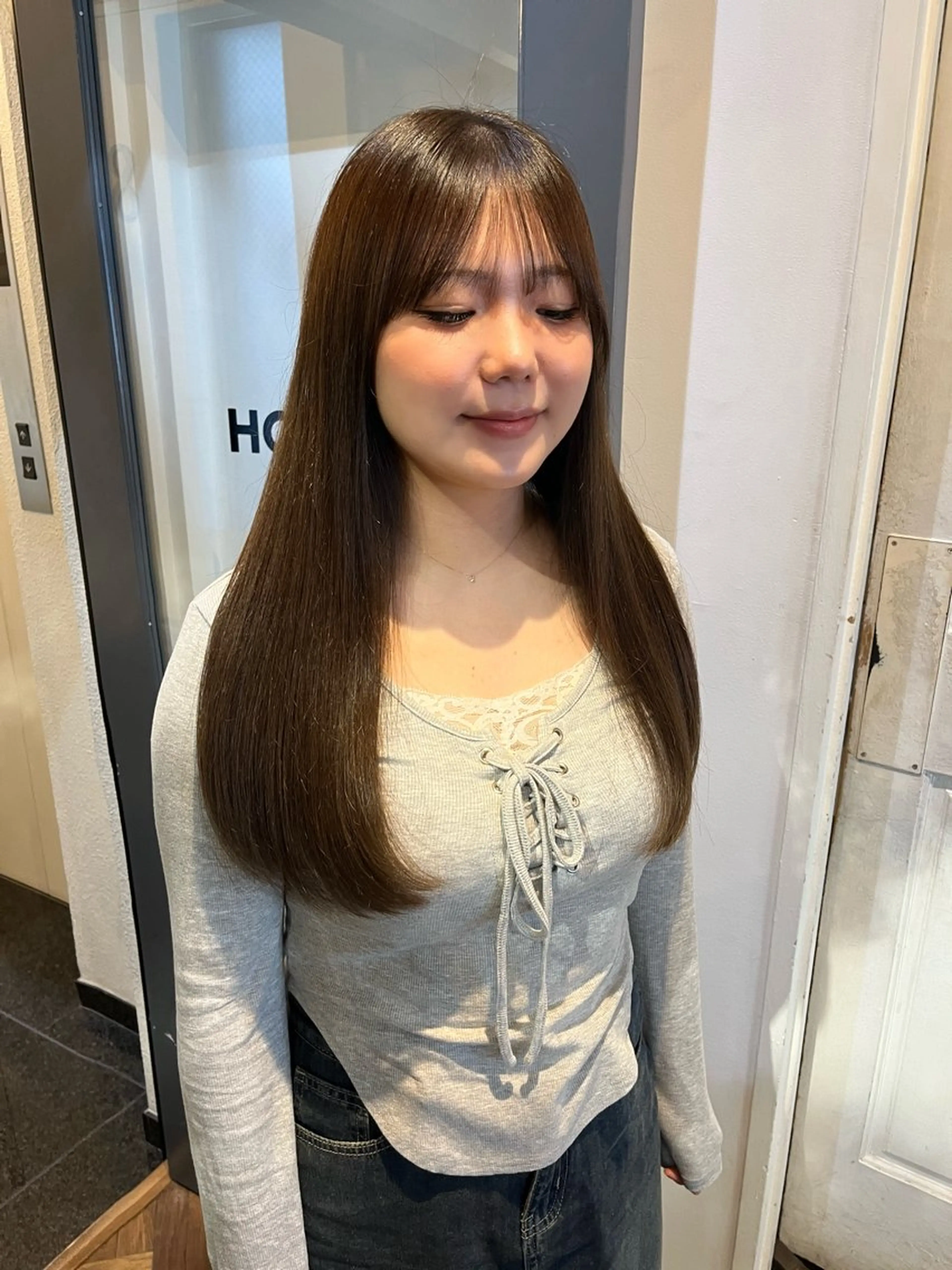 ロング カラー sora / 渋谷 / ハイトーンのヘアスタイル