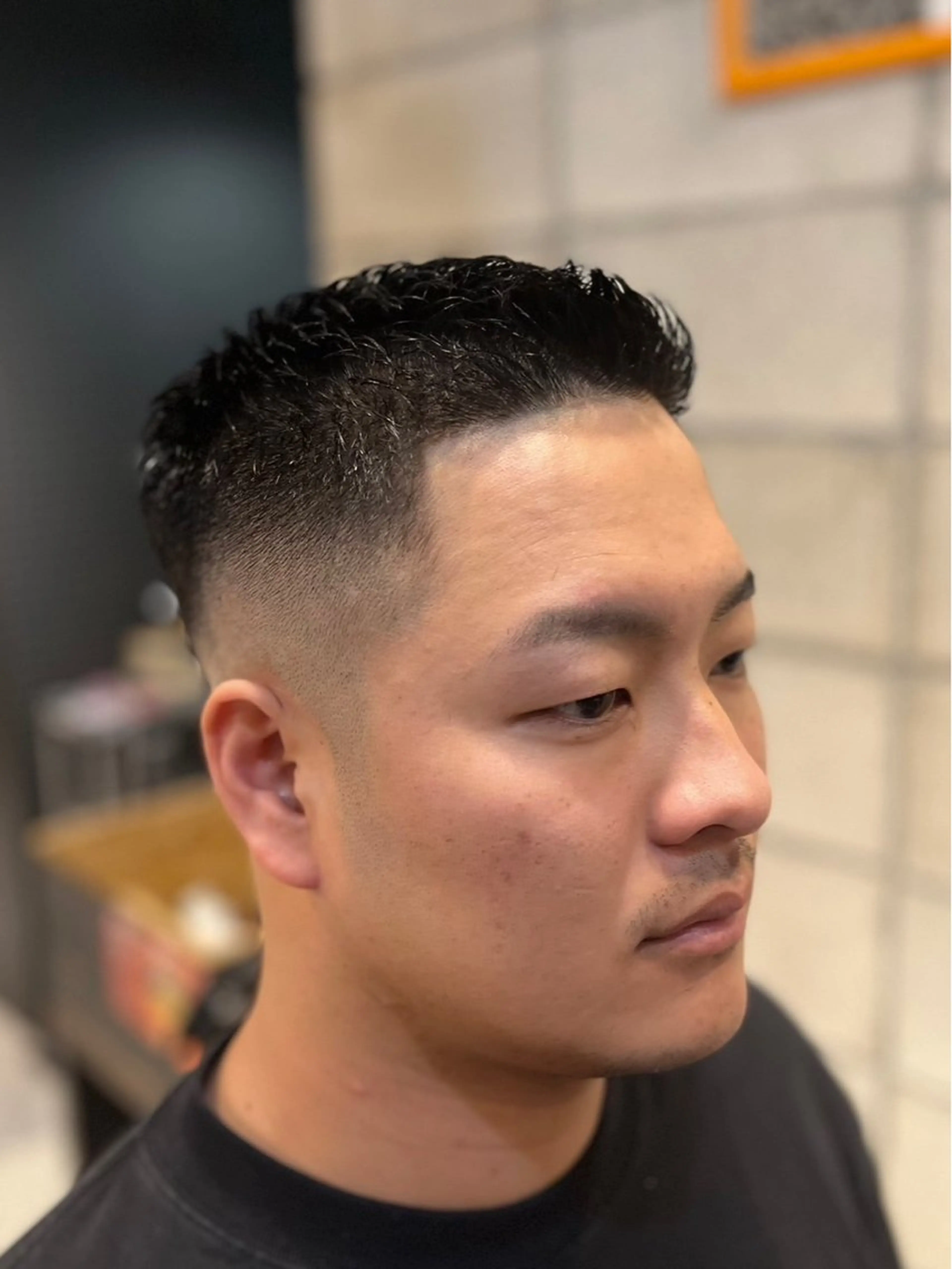 メンズ フェードカット スキンフェード FRANK’S BARBER WEST TOKYO. 吉祥寺店所属・吉祥寺メンズカット hanaのヘアスタイル