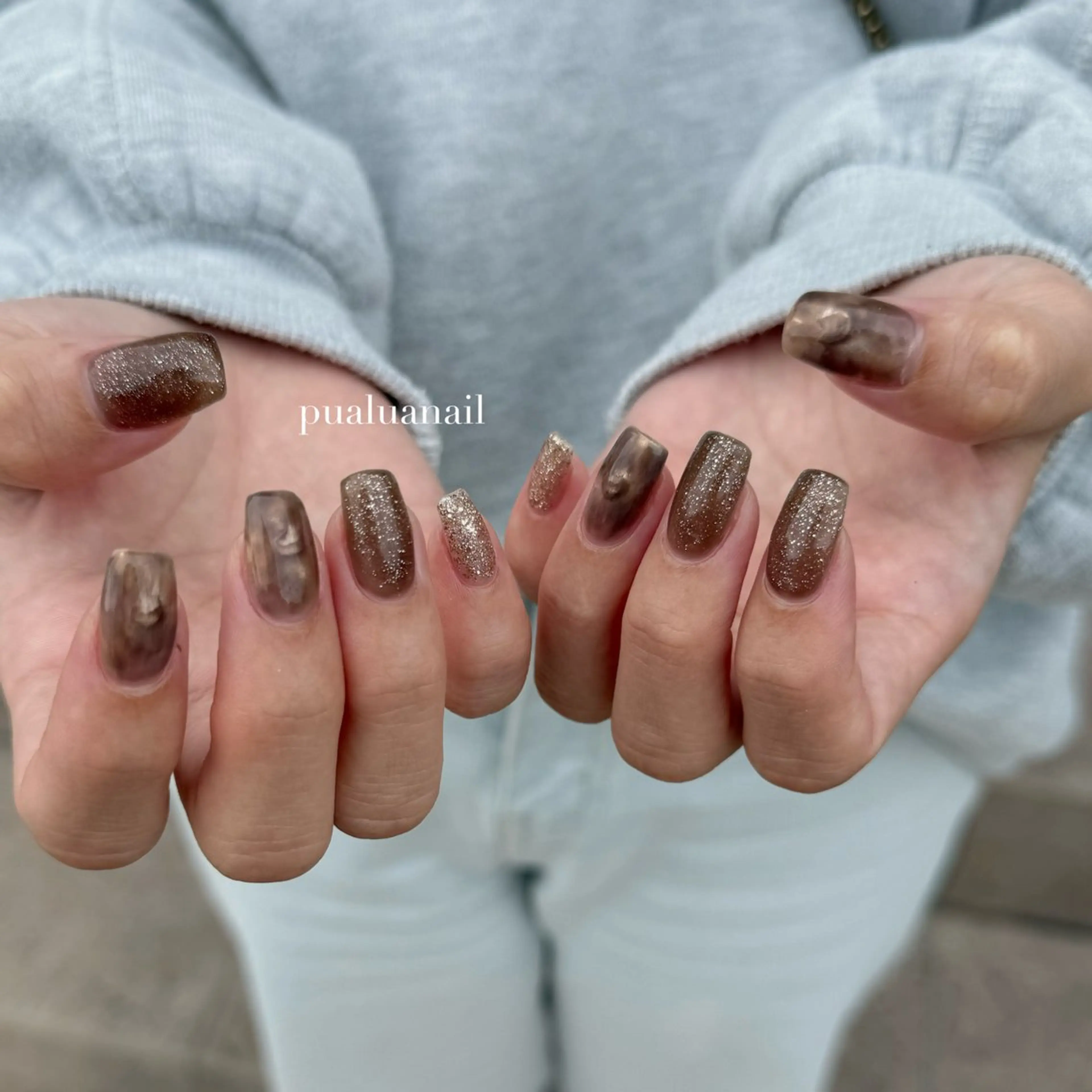 ネイル ハンドネイル pualua miharuのネイルデザイン