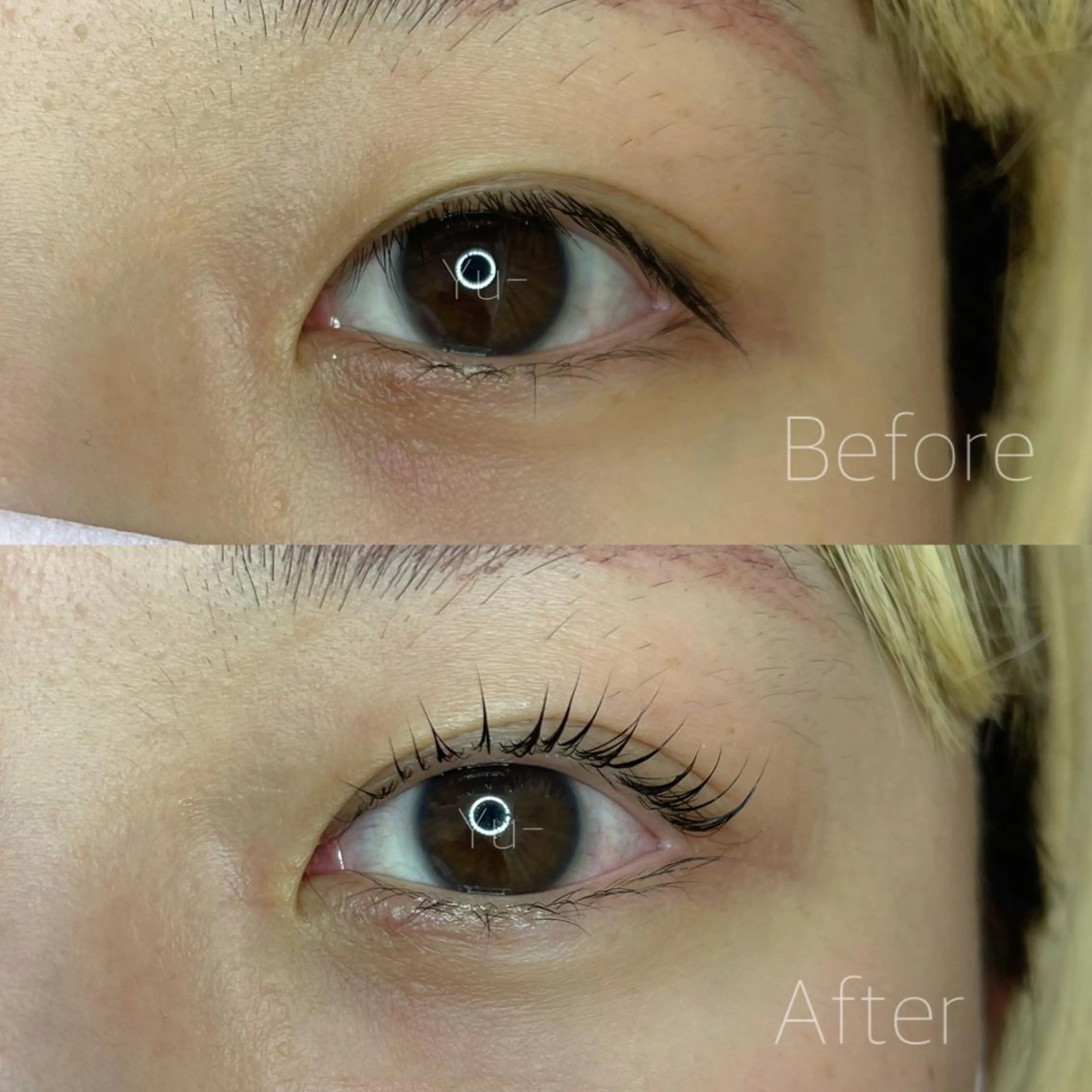 マツエク・マツパ 一重×まつ毛パーマ y u-のマツエク・マツパデザイン