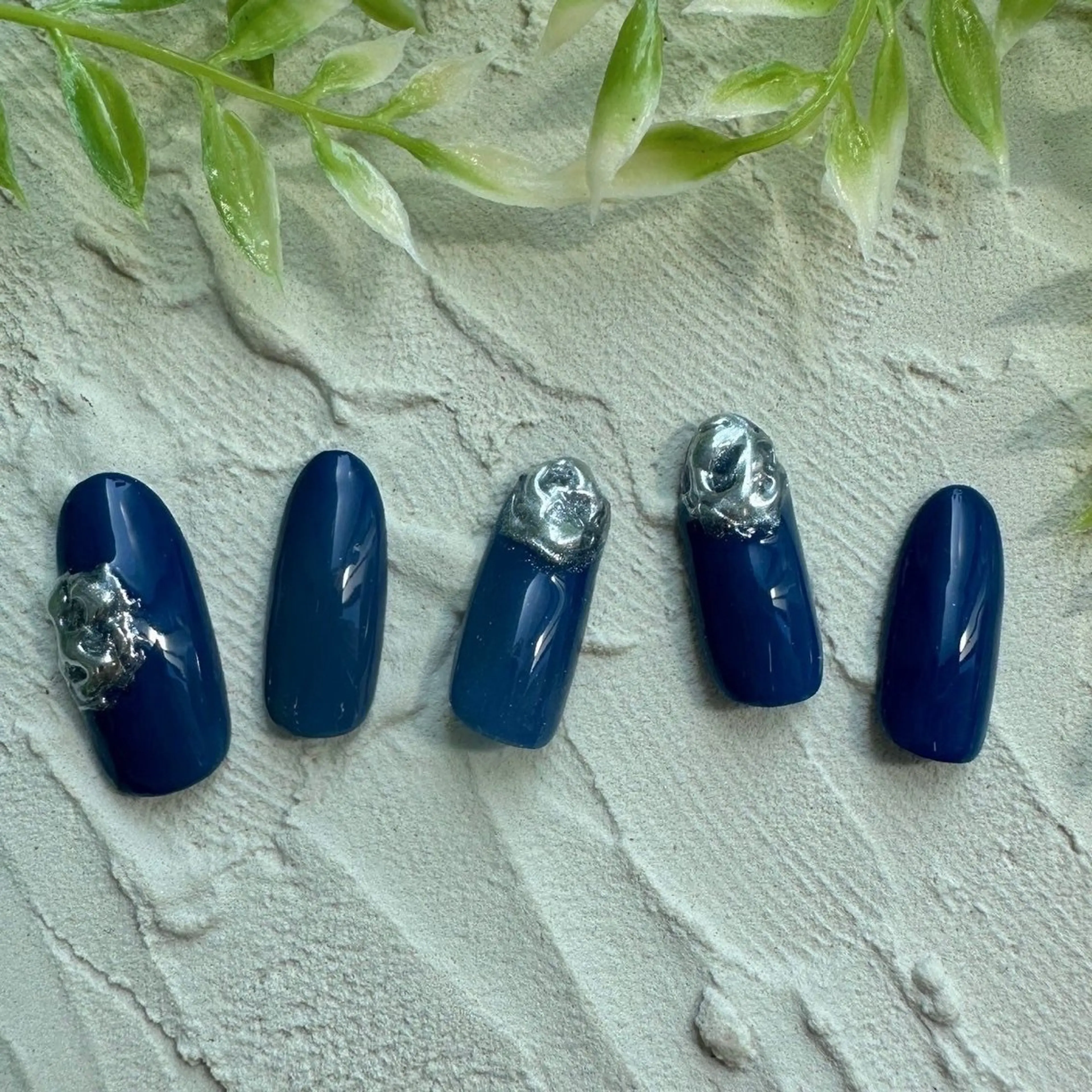 ネイル ⭐︎休業中の練習⭐︎ JNA認定講師髙橋のネイルデザイン