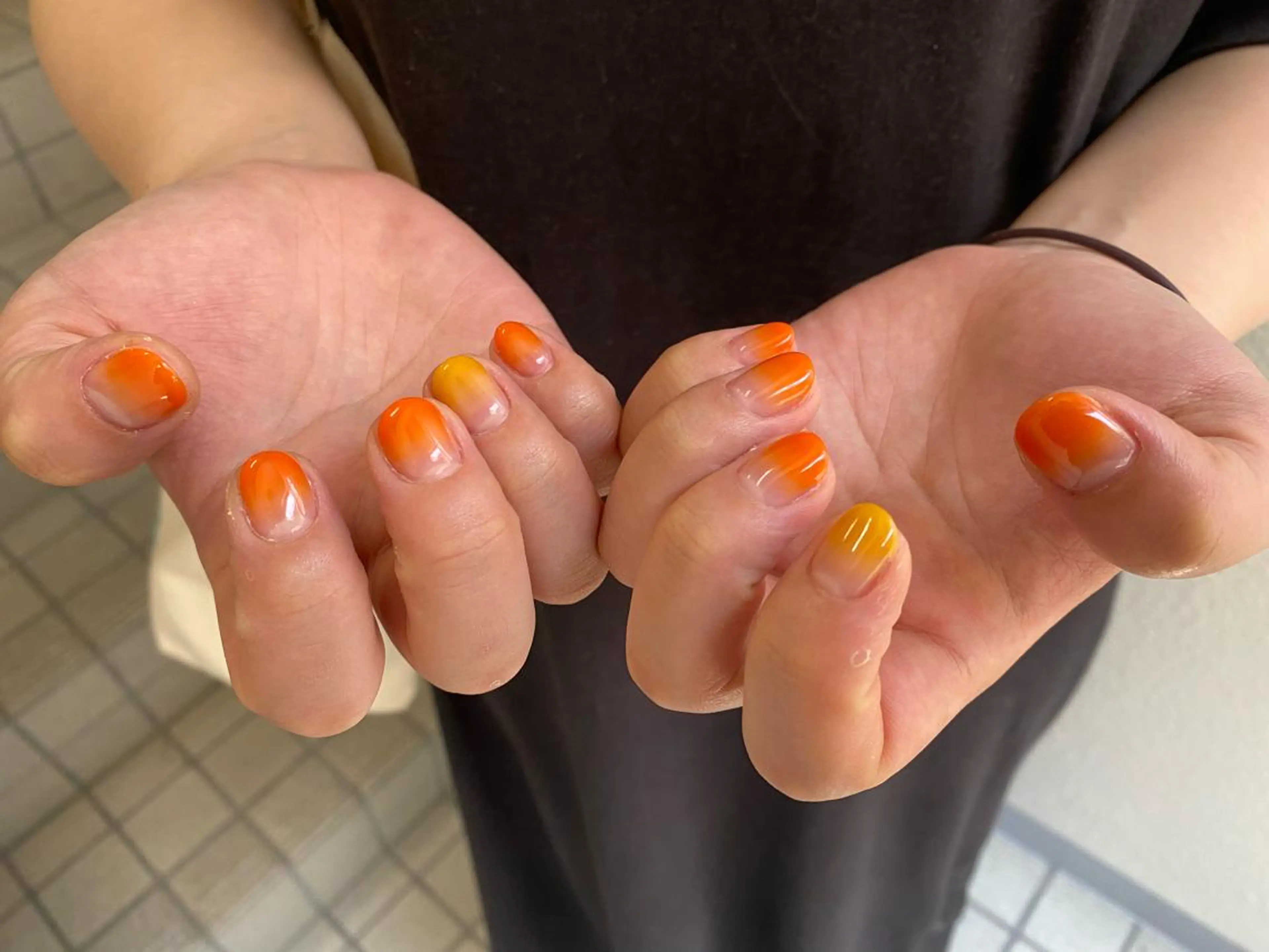 カラー ネイル ハンドネイル scre as Etelのネイルデザイン