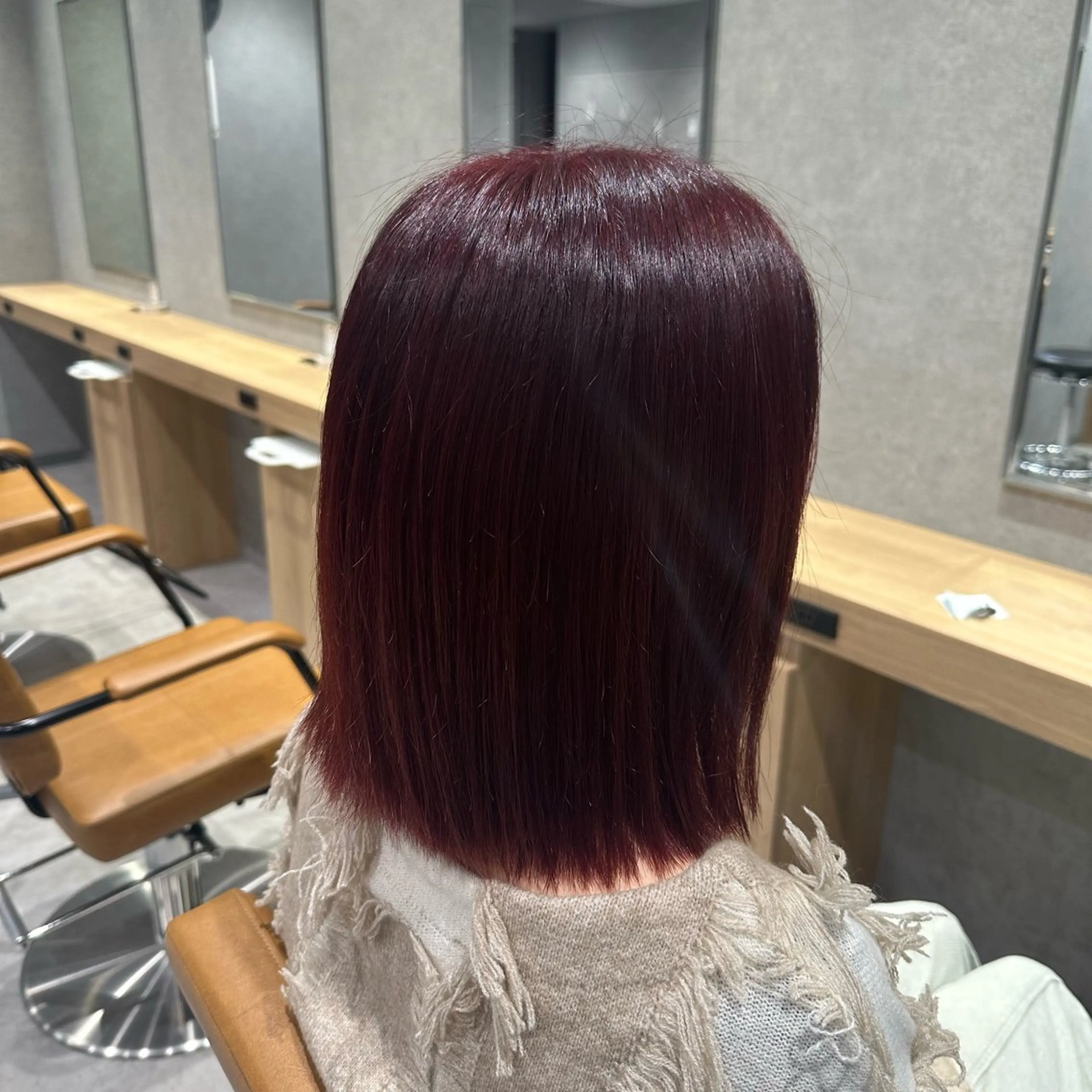 ダブルカラー（ブリーチなし）🫐の写真