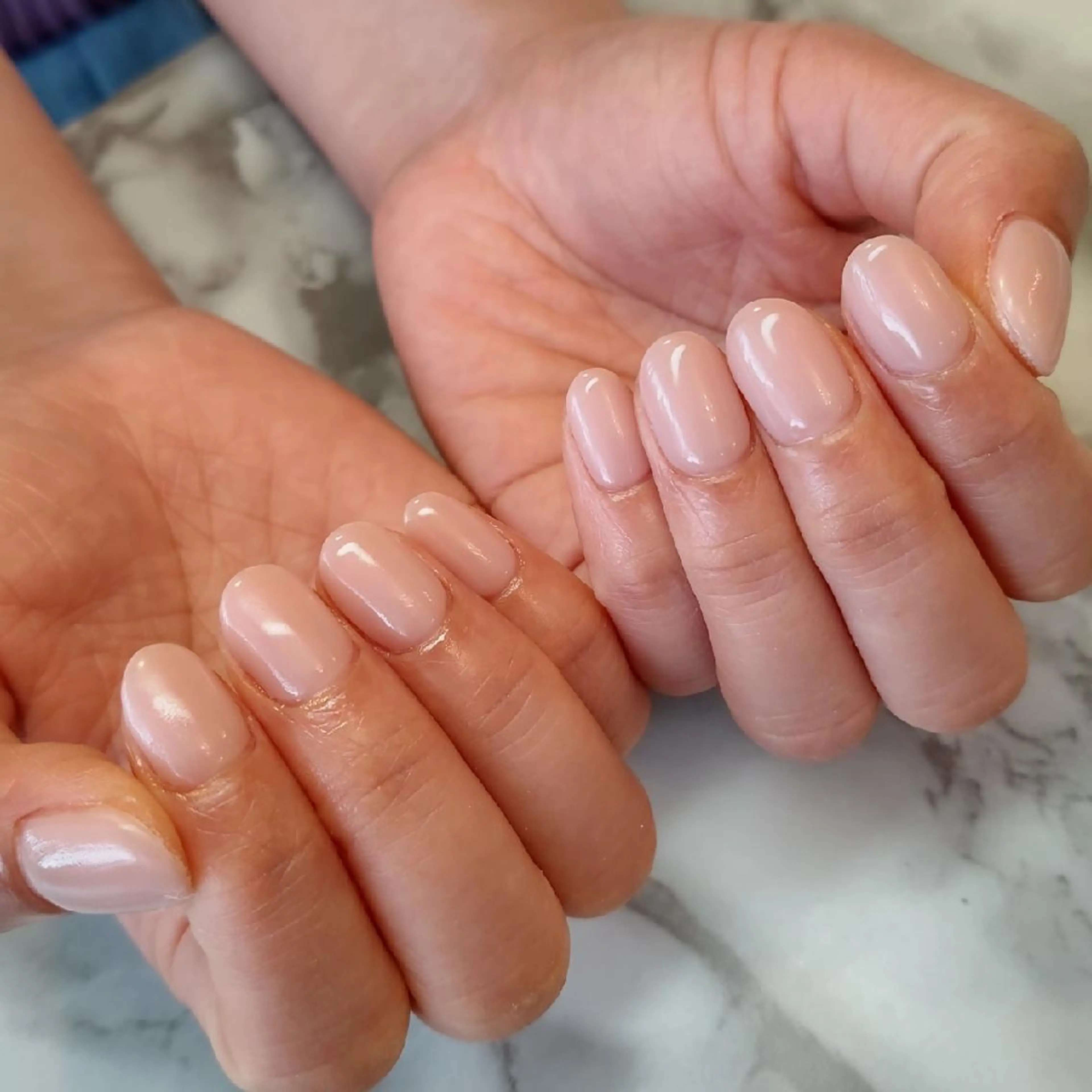 ネイル ワンカラーネイル ジェヌインネイル 河内のネイルデザイン