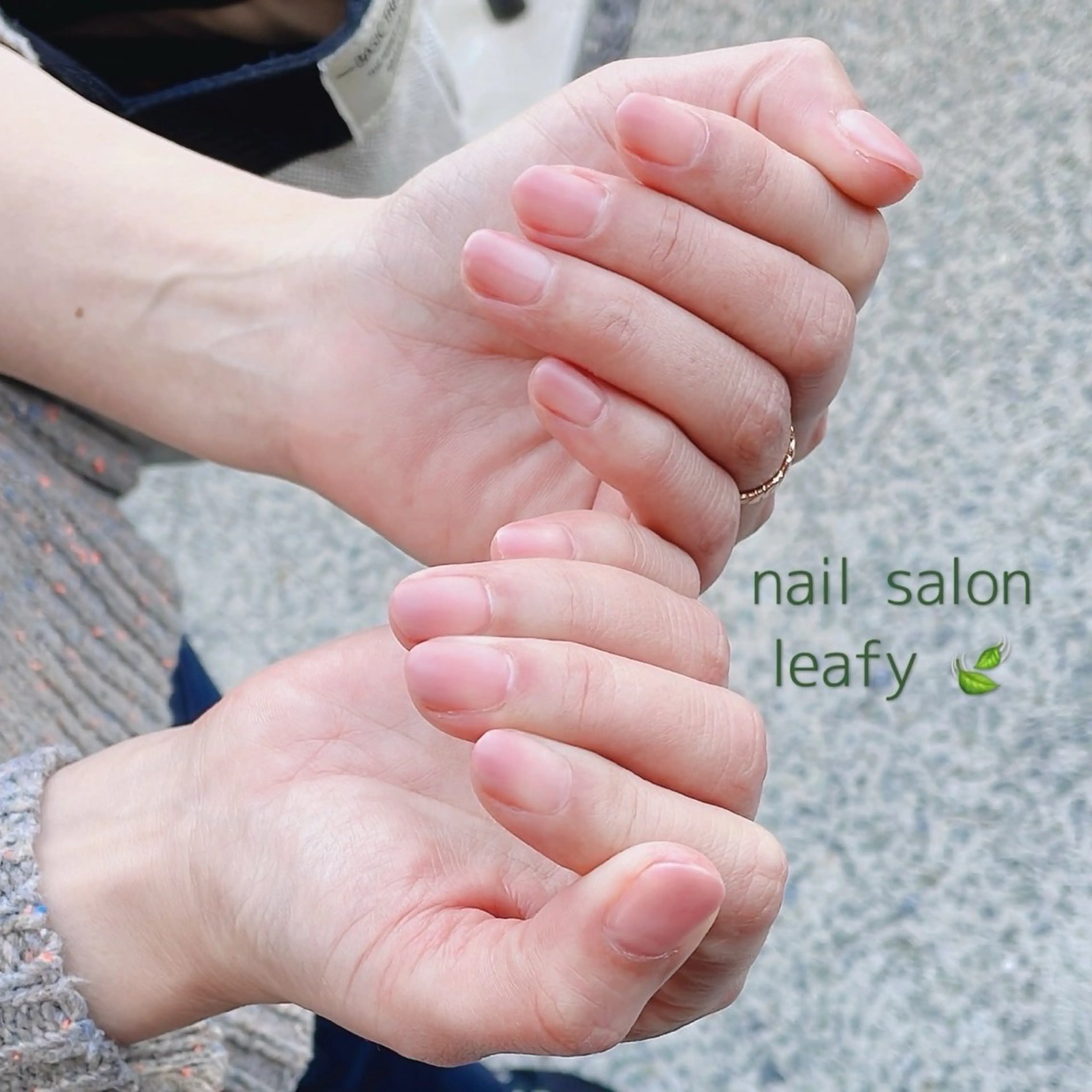 ネイル グラデーション ネイルサロン leafyのネイルデザイン