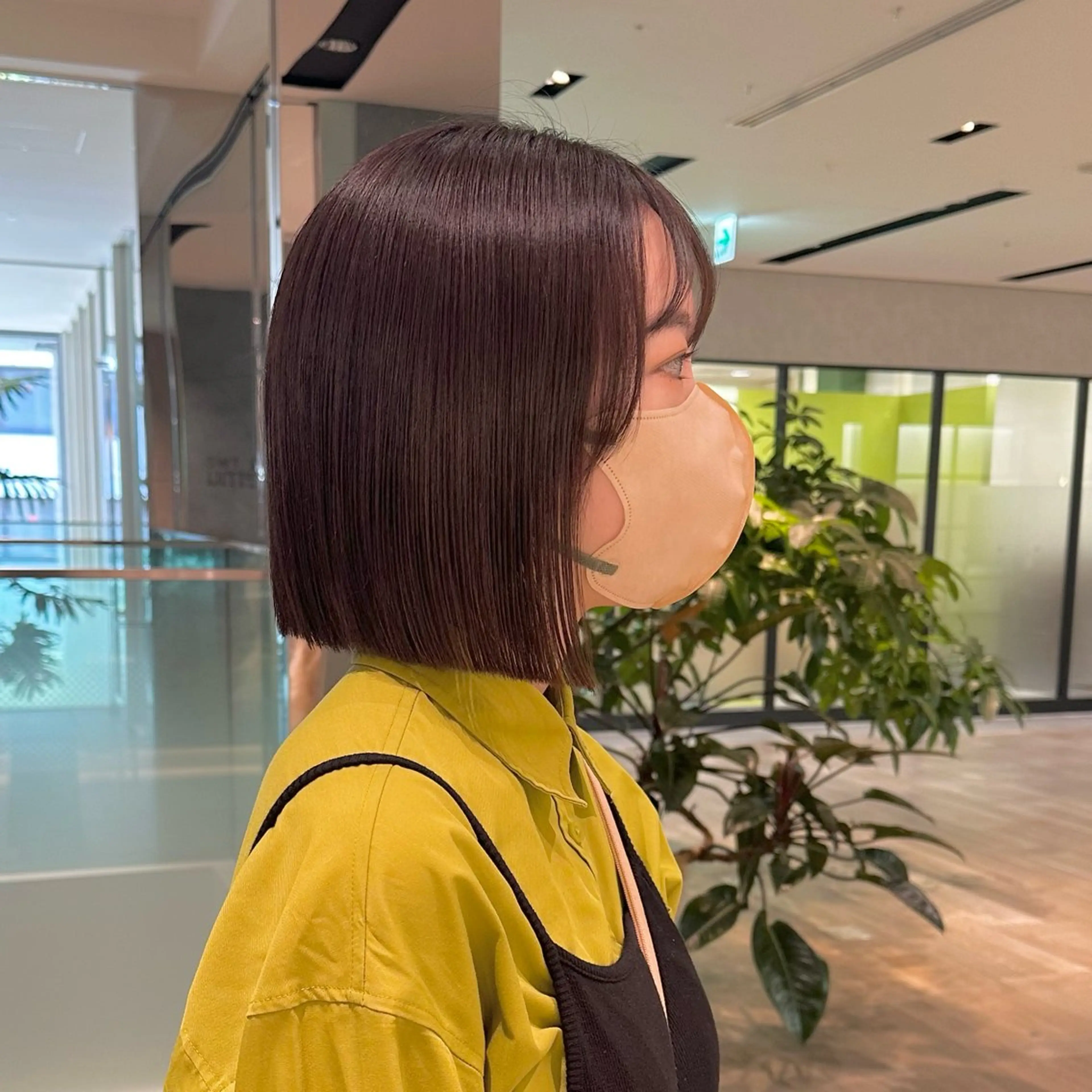 ミディアム 高松 沙耶のヘアスタイル