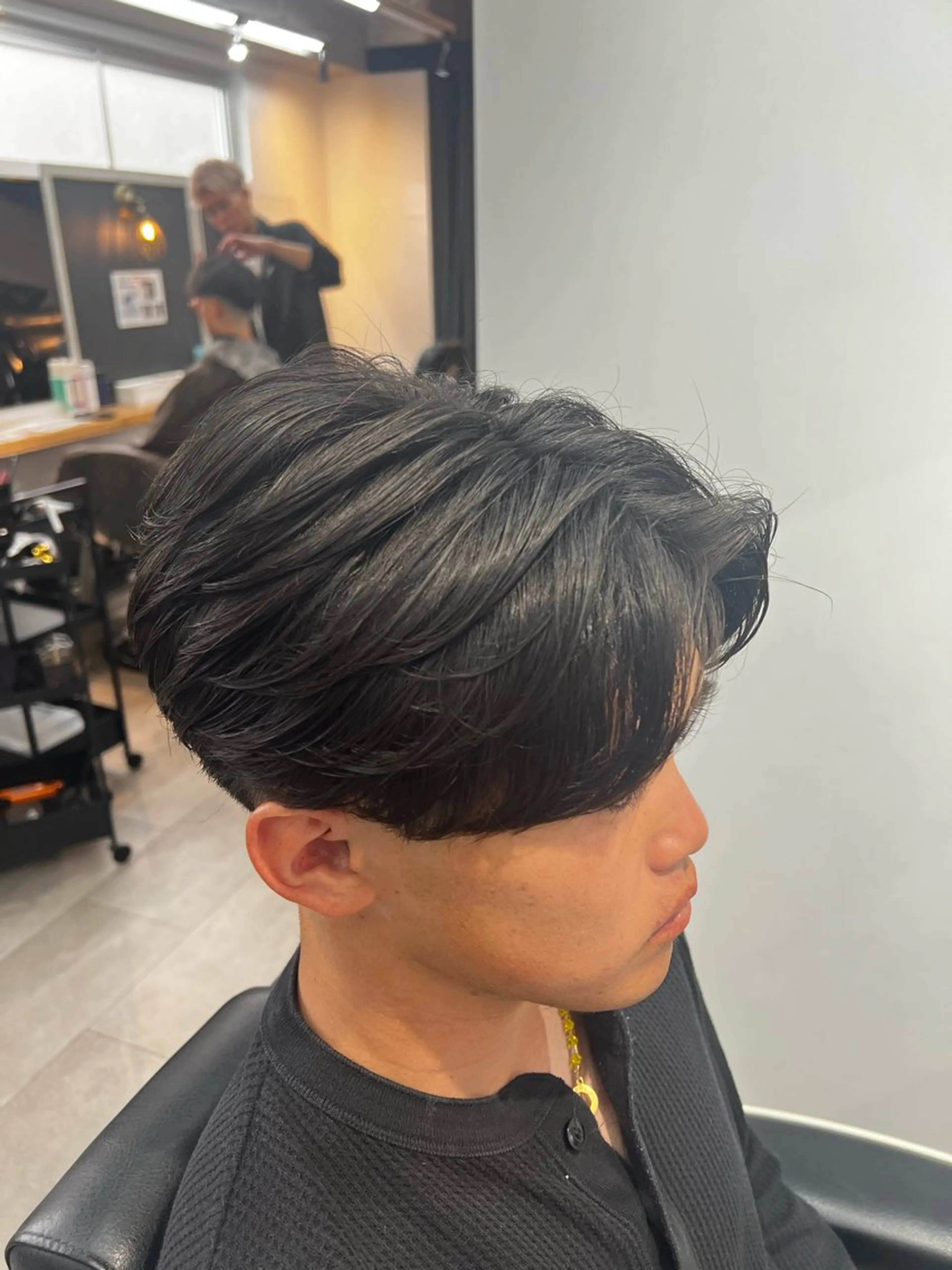 ショート カット パーマ メンズ特化🔥 🇪🇸✂️瀬川竜生のヘアスタイル