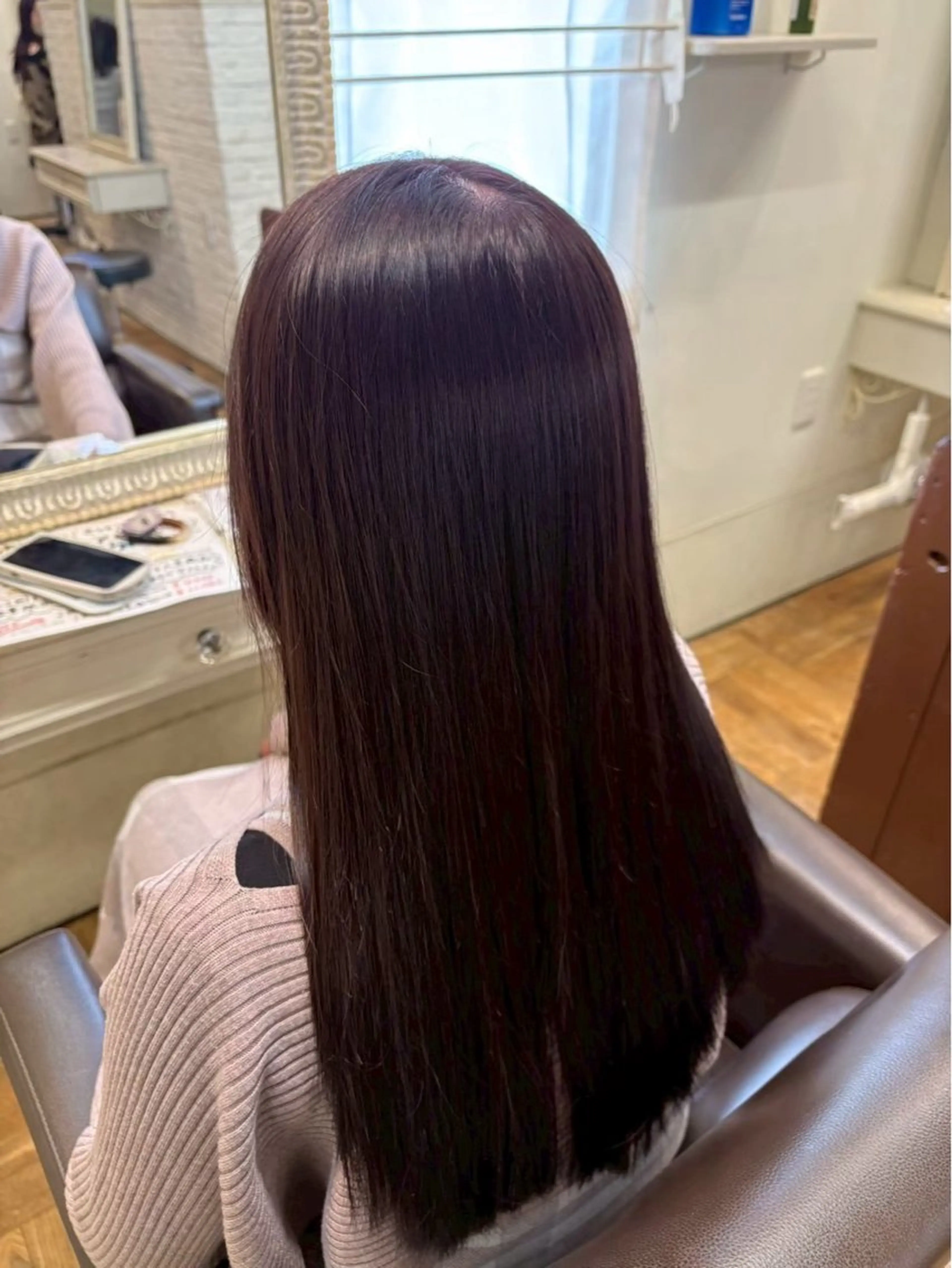 ロング 古川 心のヘアスタイル