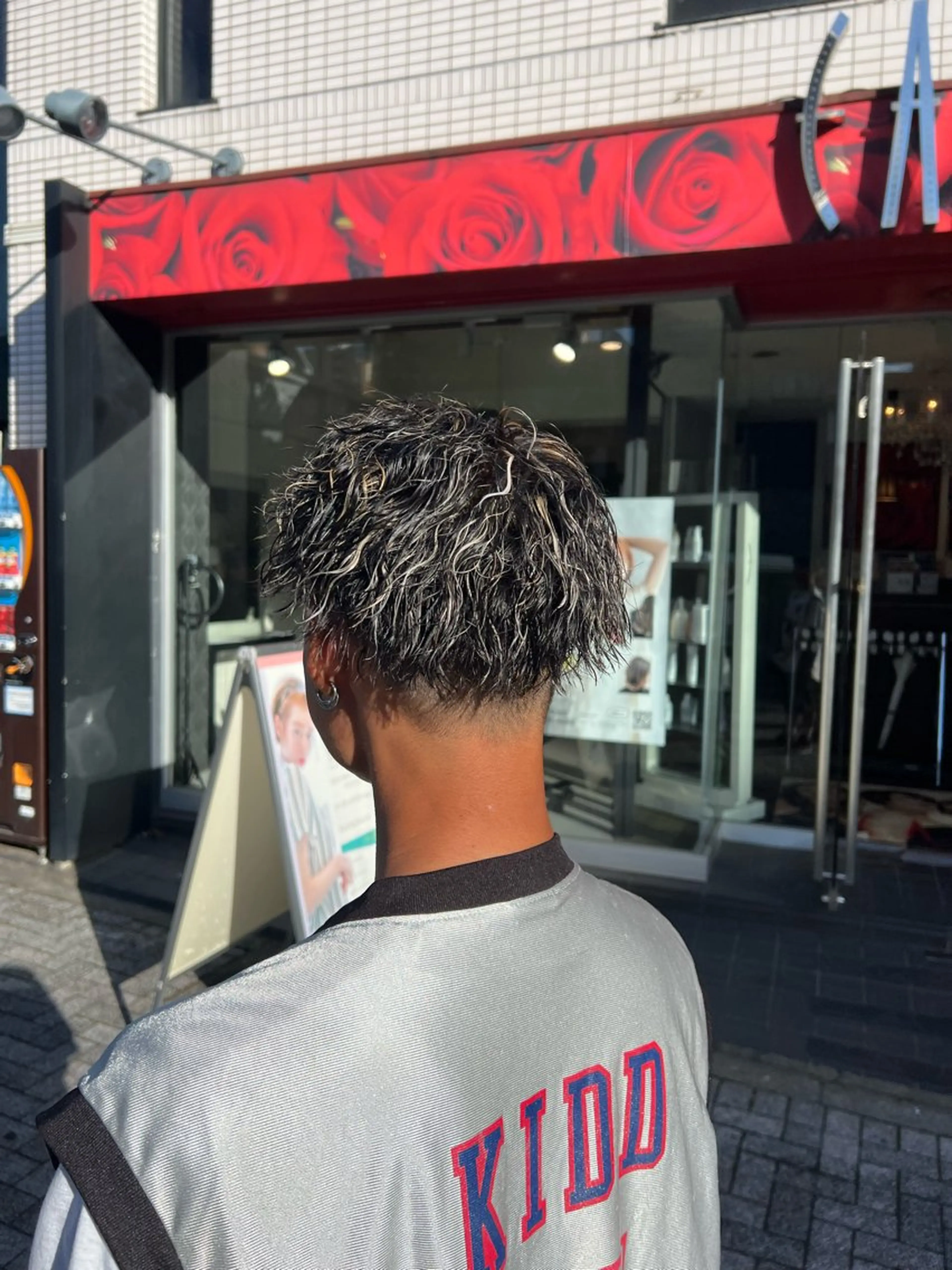 [メンズ限定✨]🪿ハイライトメッシュ+ツイストorツイスパ+カット🧡の写真