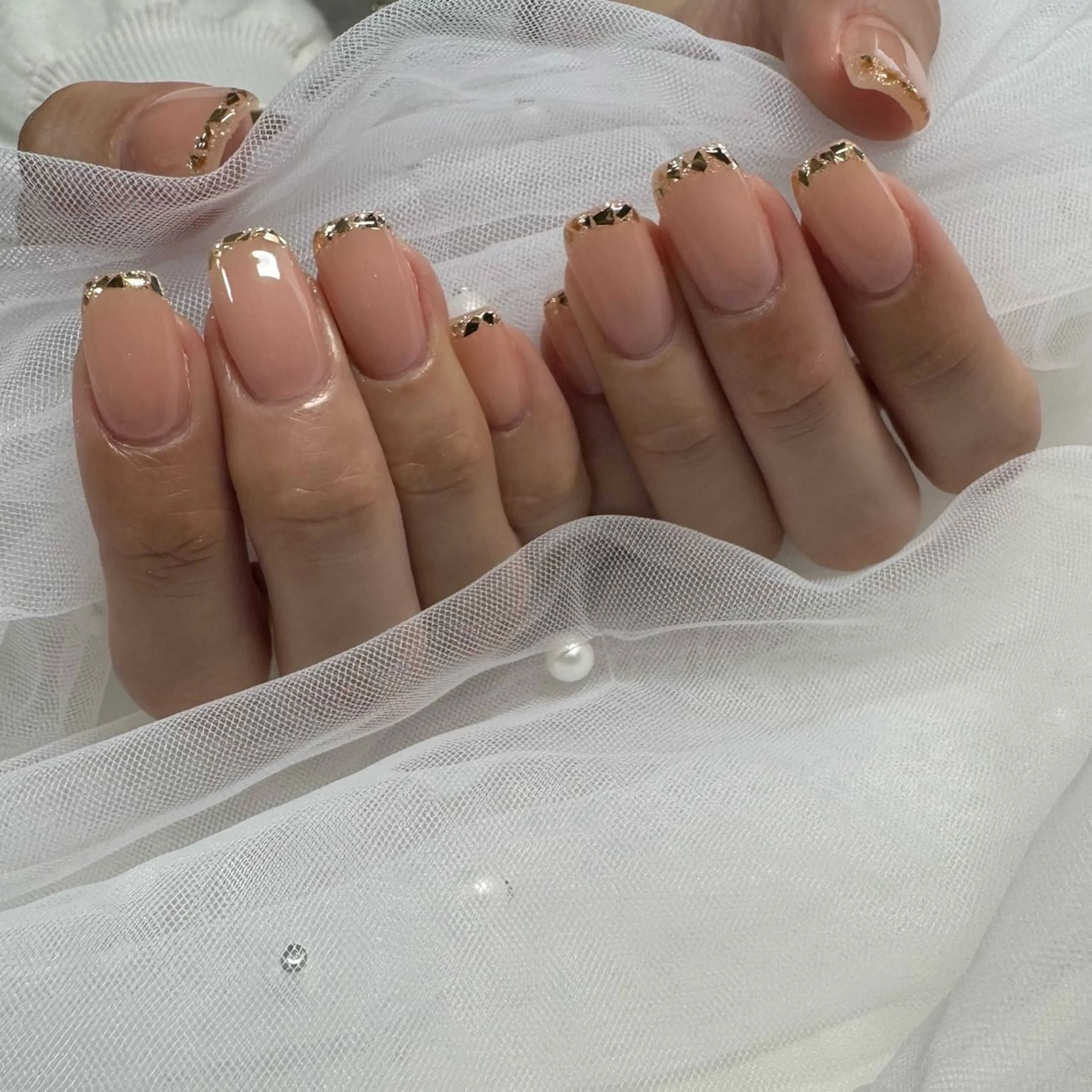 ネイル ジェルネイル シンプルネイル 東 千夏のネイルデザイン