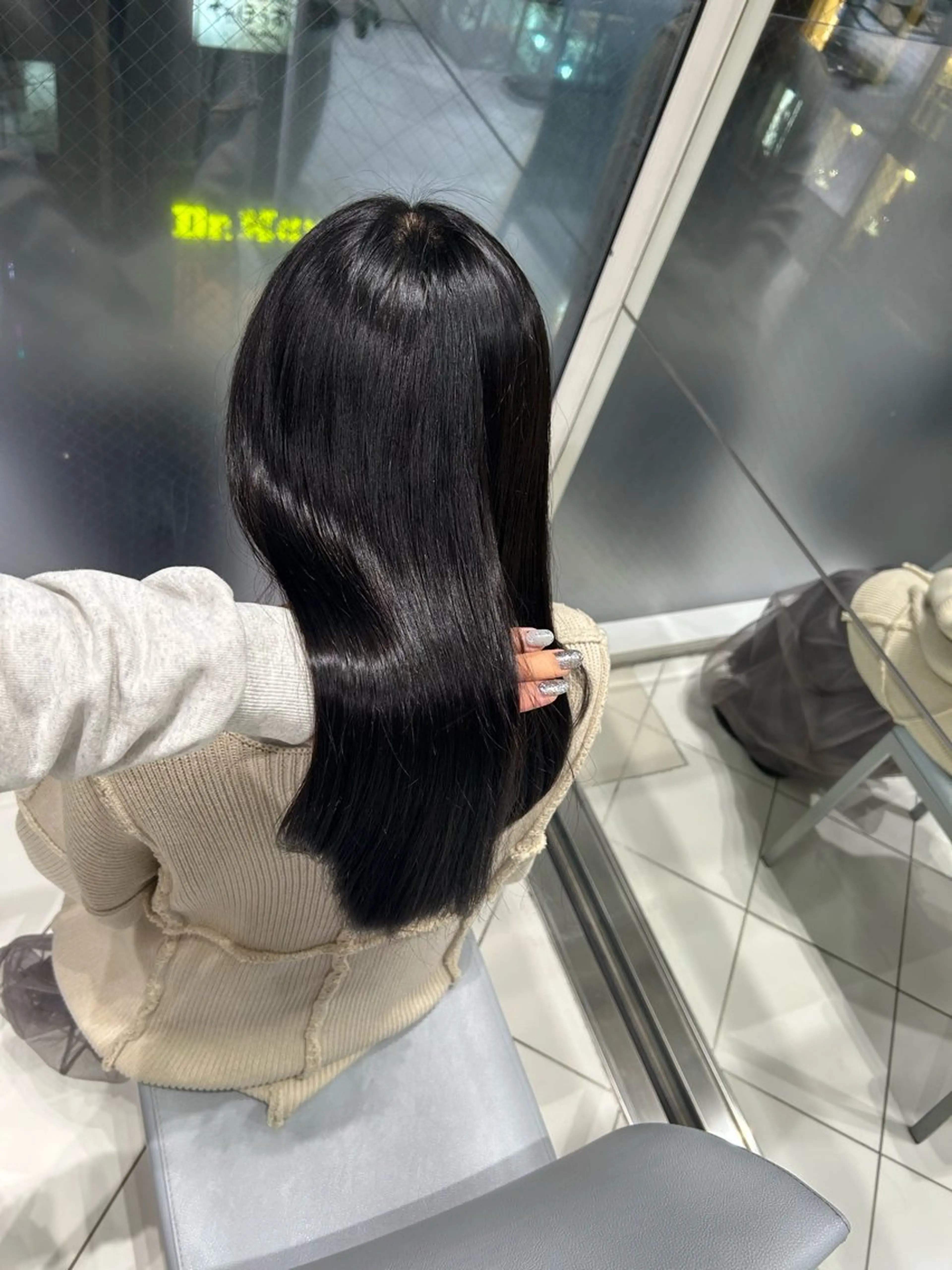 ロング カラー ヘアカラー 結 菜のヘアスタイル