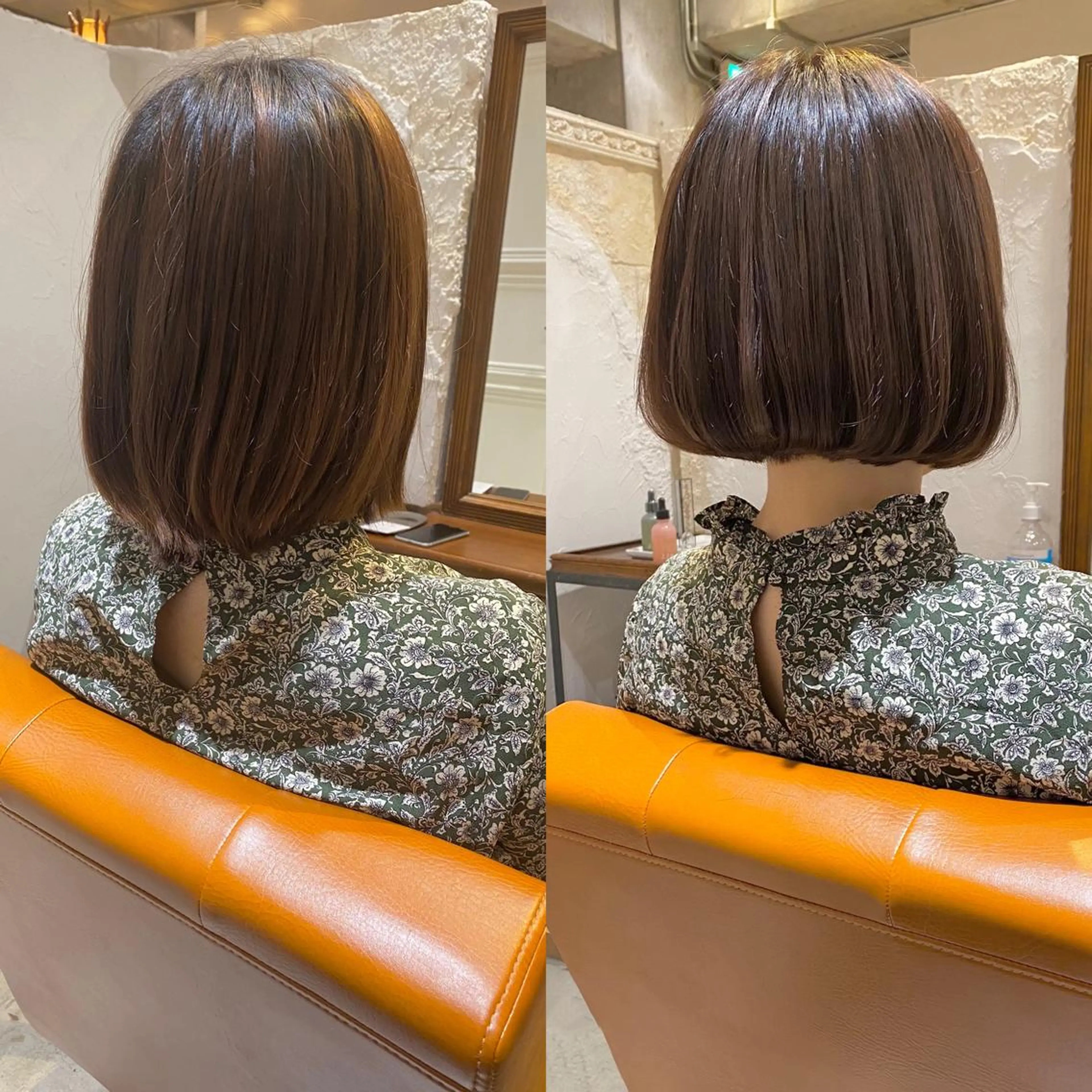 ショート カラー ヘアアレンジ ボブ カット ヘアカラー トリートメント ヘッドスパ 小林 佳祐のヘアスタイル