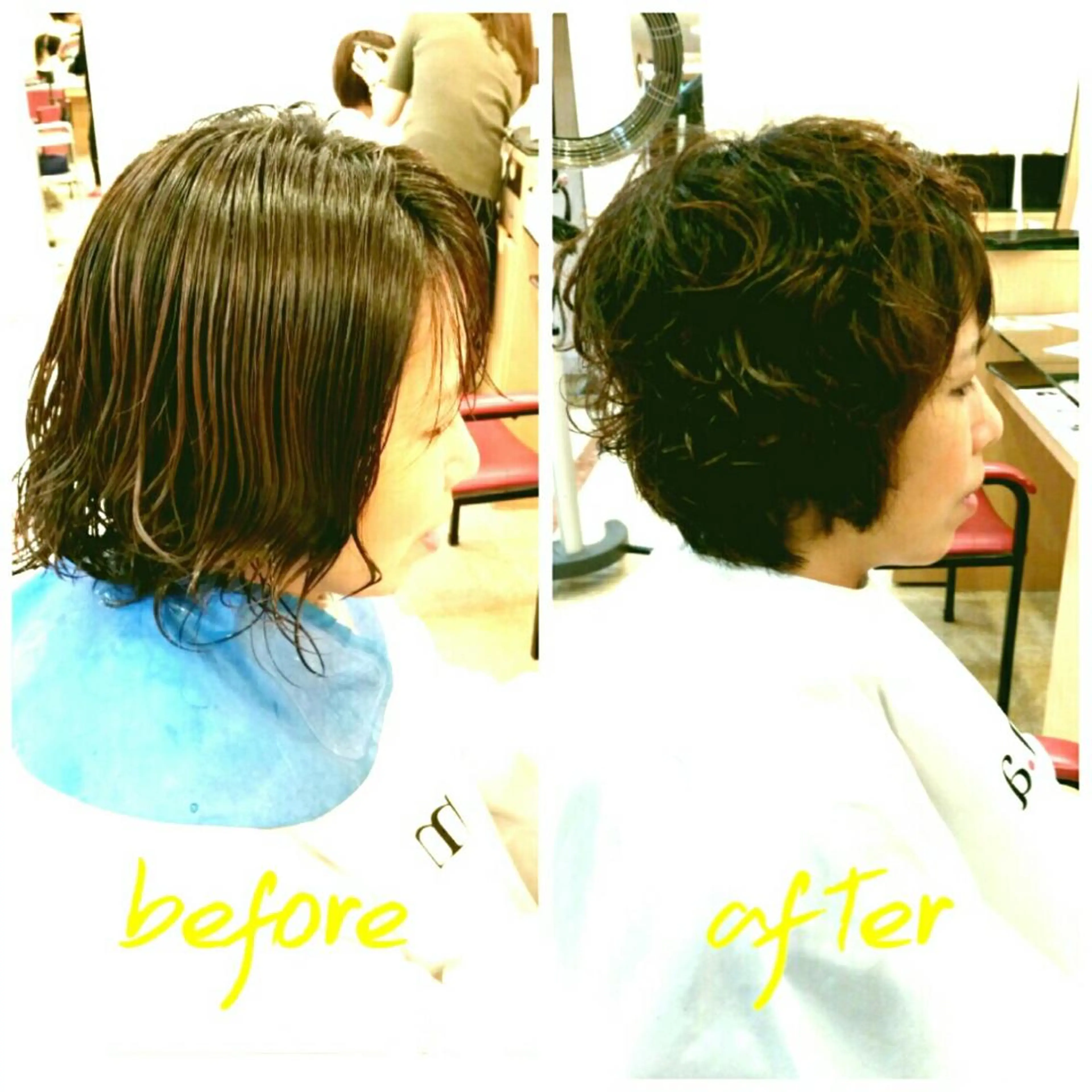 ショート EMANON名古屋所属・美谷添（ミヤゾエ） まどか大人ヘアサロンのヘアスタイル