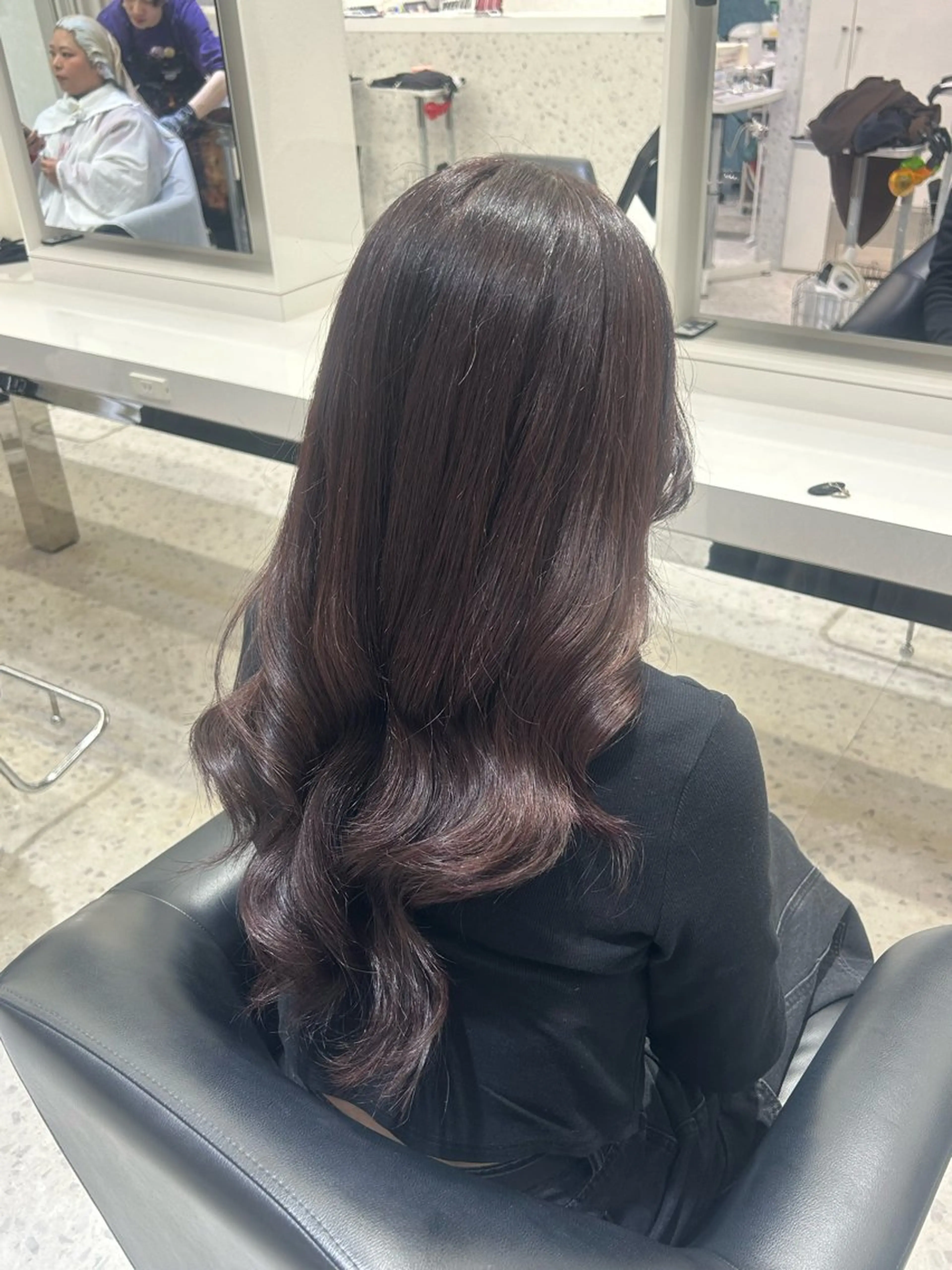 ロング カラー ‎ 𝐑𝐈𝐎ྀིのヘアスタイル