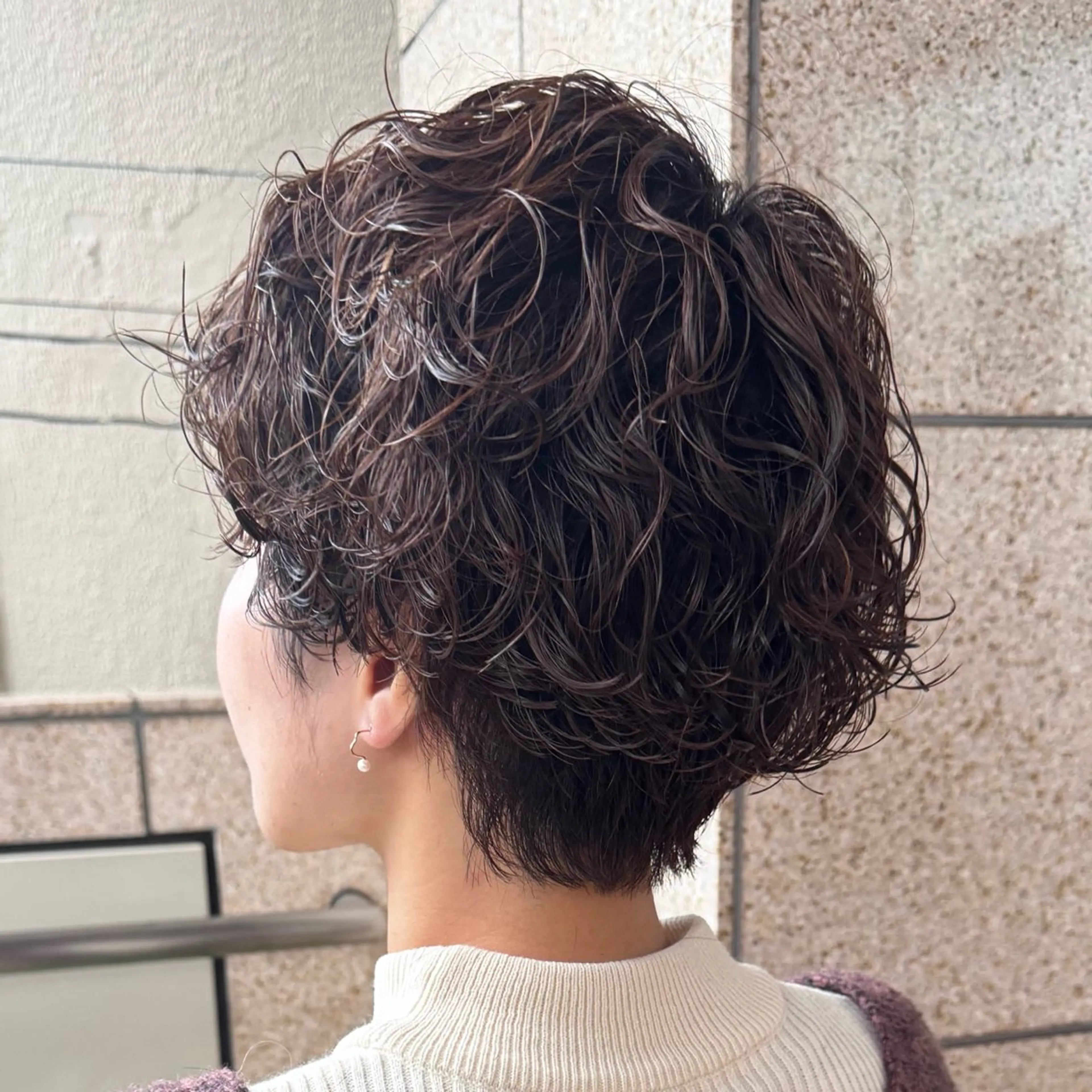 ショート パーマ ショートヘア カット パーマ 🔆似合わせショート ボブ/ルミナ🔆のヘアスタイル