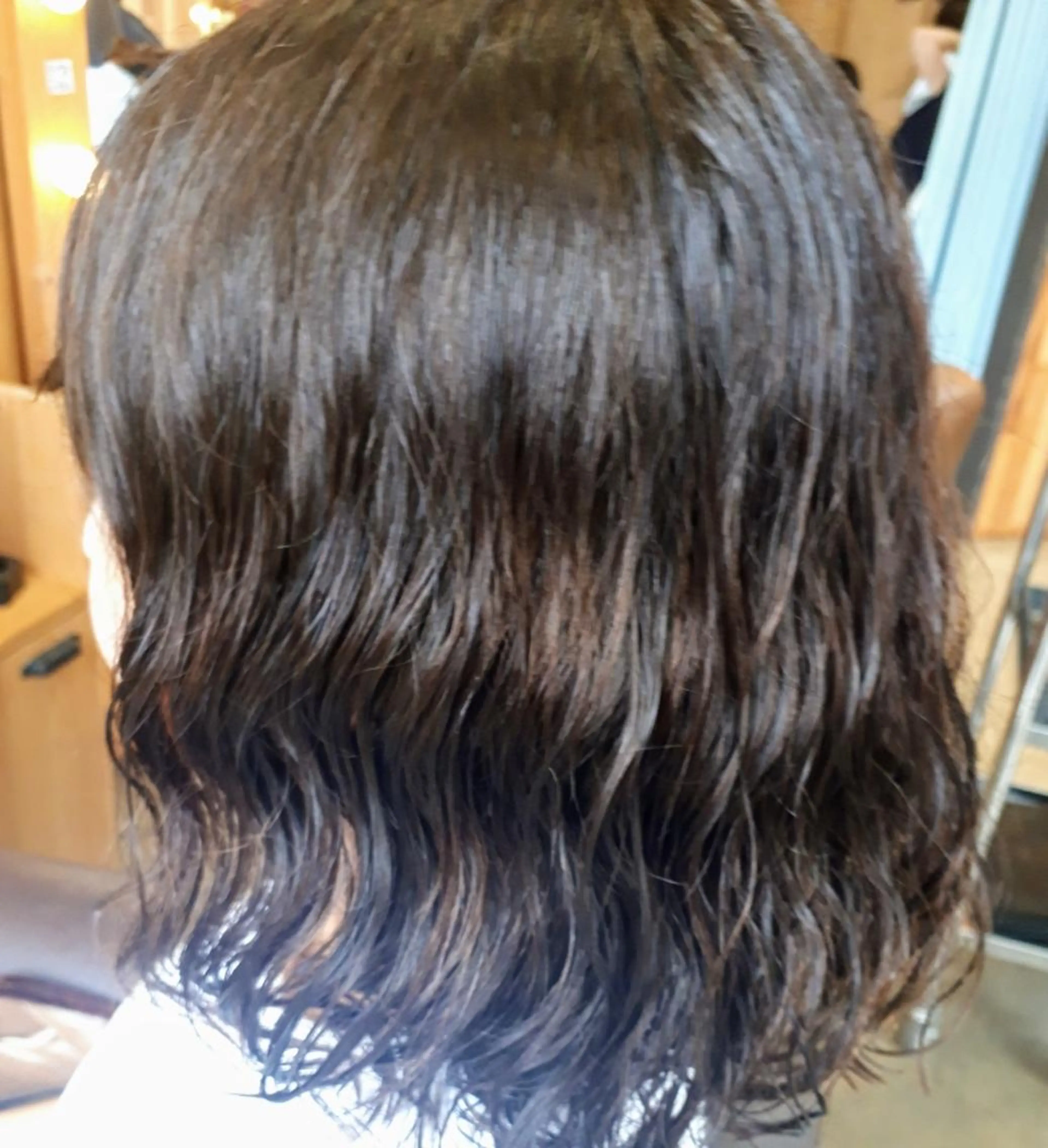 ミディアム パーマ 高橋 万美のヘアスタイル