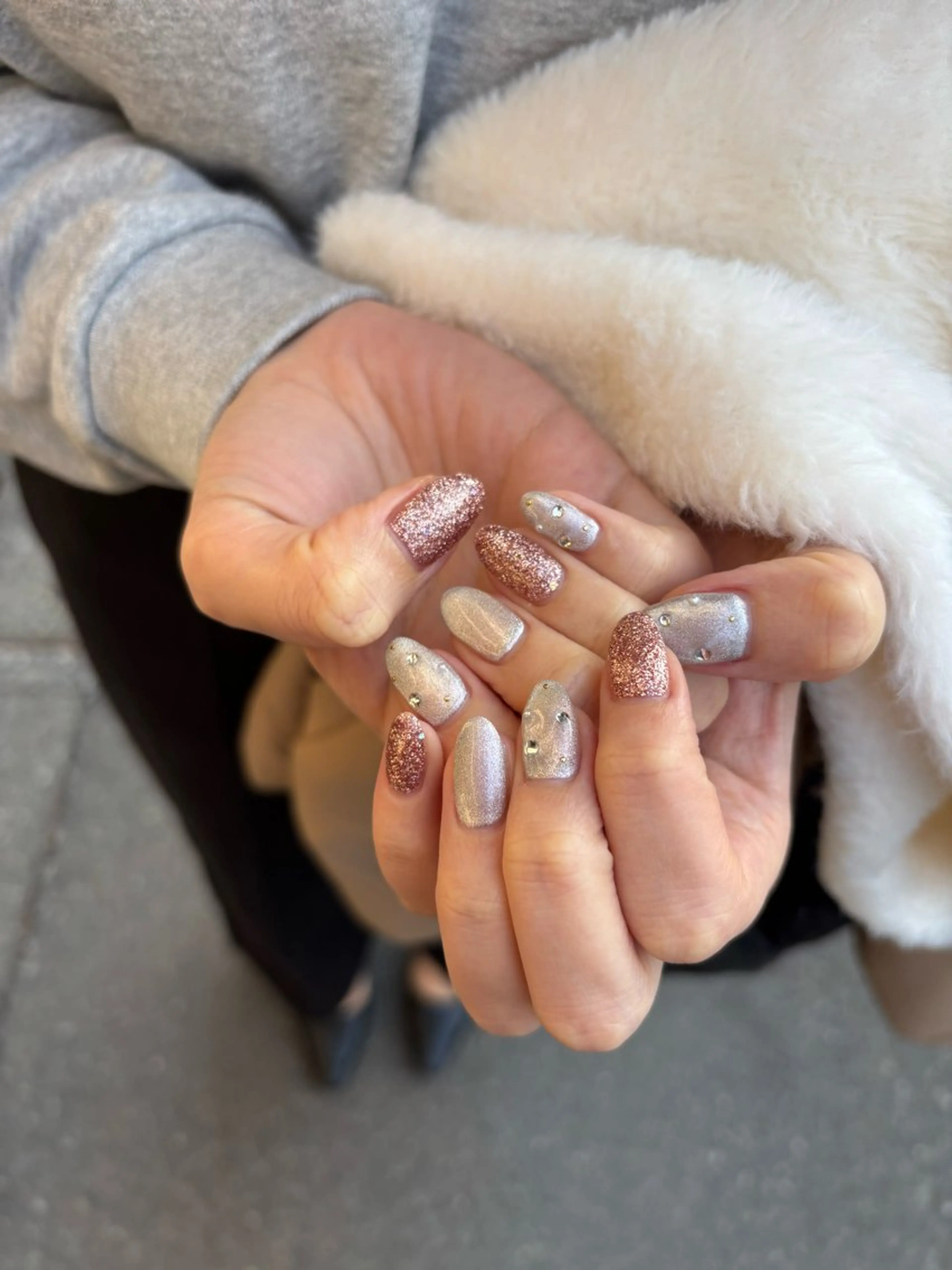 ネイル 韓国ネイル ワンホンネイル ハンドネイル シンプリーワン 渋谷店🪄MOENAのネイルデザイン