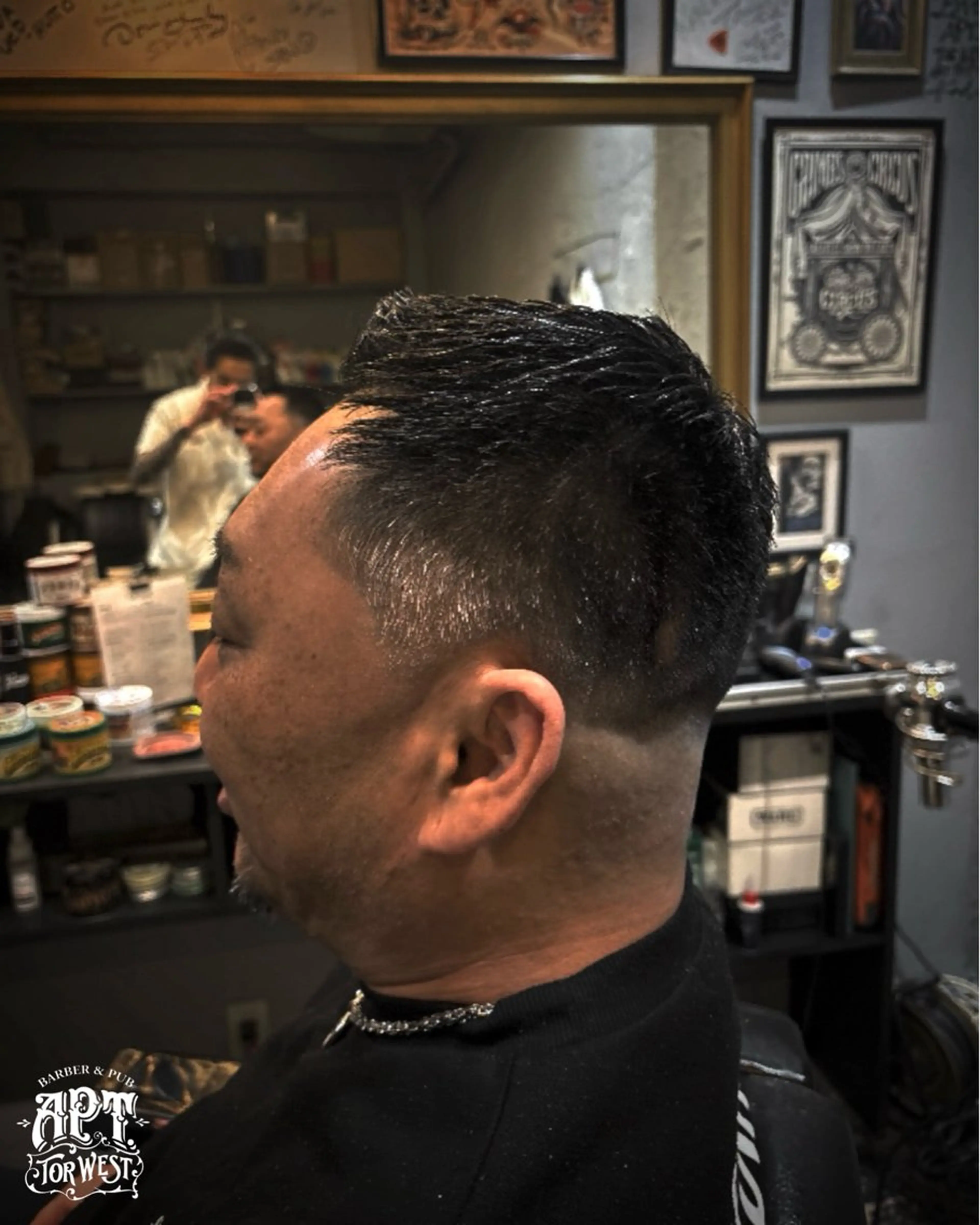 ショート メンズ ショートヘア APT.TOR WEST所属・賀本 泰我のヘアスタイル
