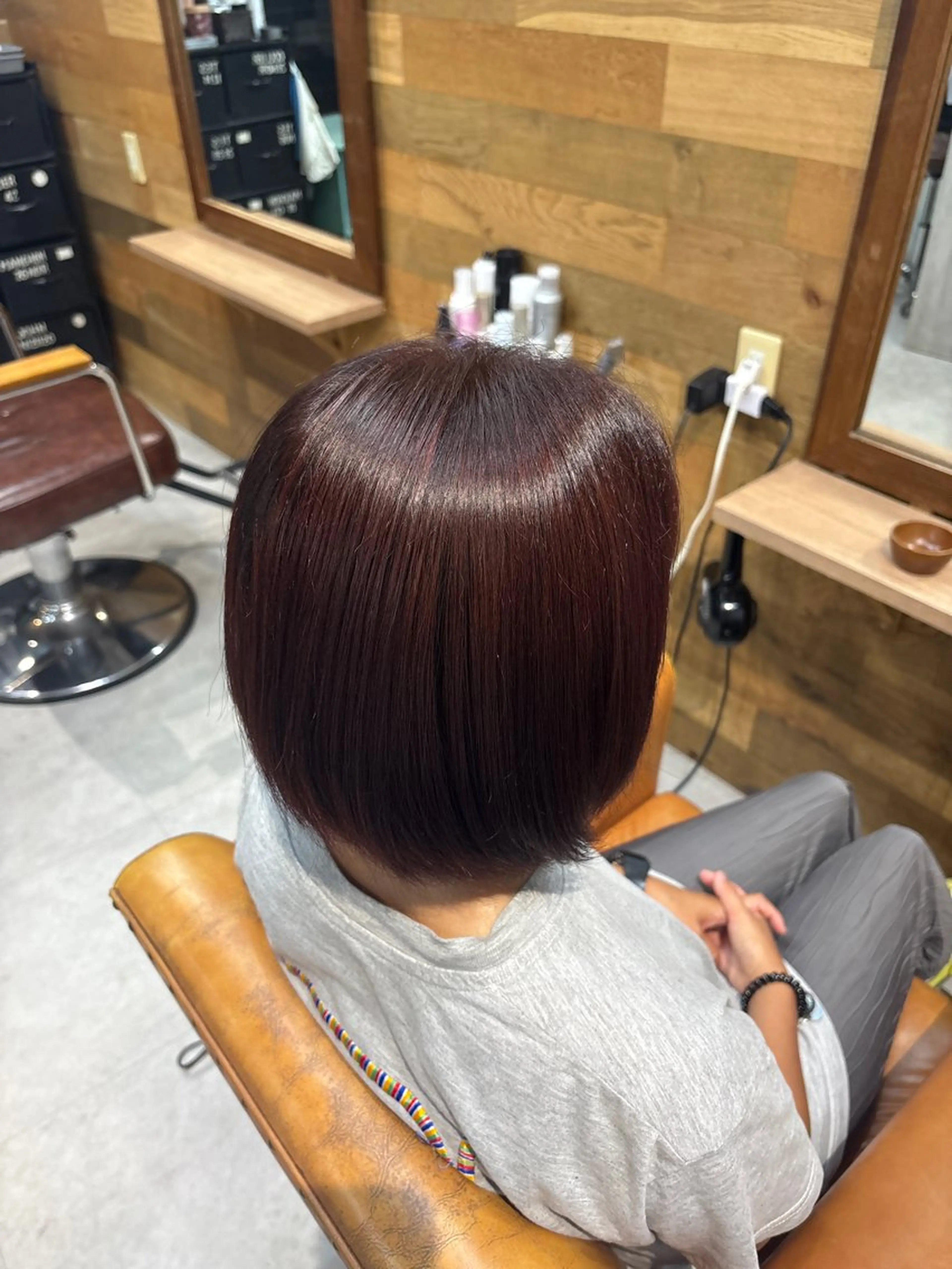 カラー 藤井 セリのヘアスタイル