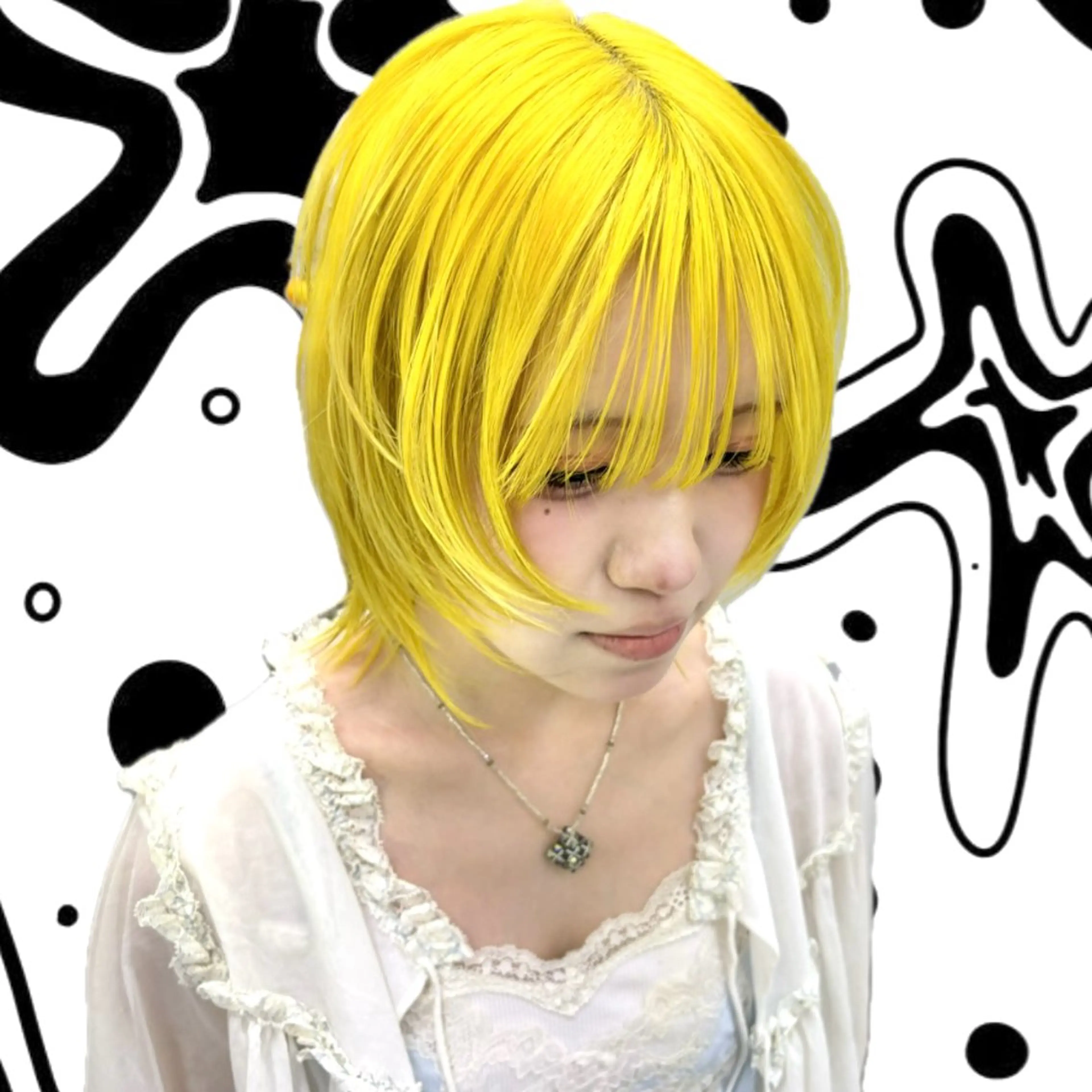 ショート カラー ヘアカラー トリートメント Rena✴︎トレンド ×スタンダードMIXのヘアスタイル