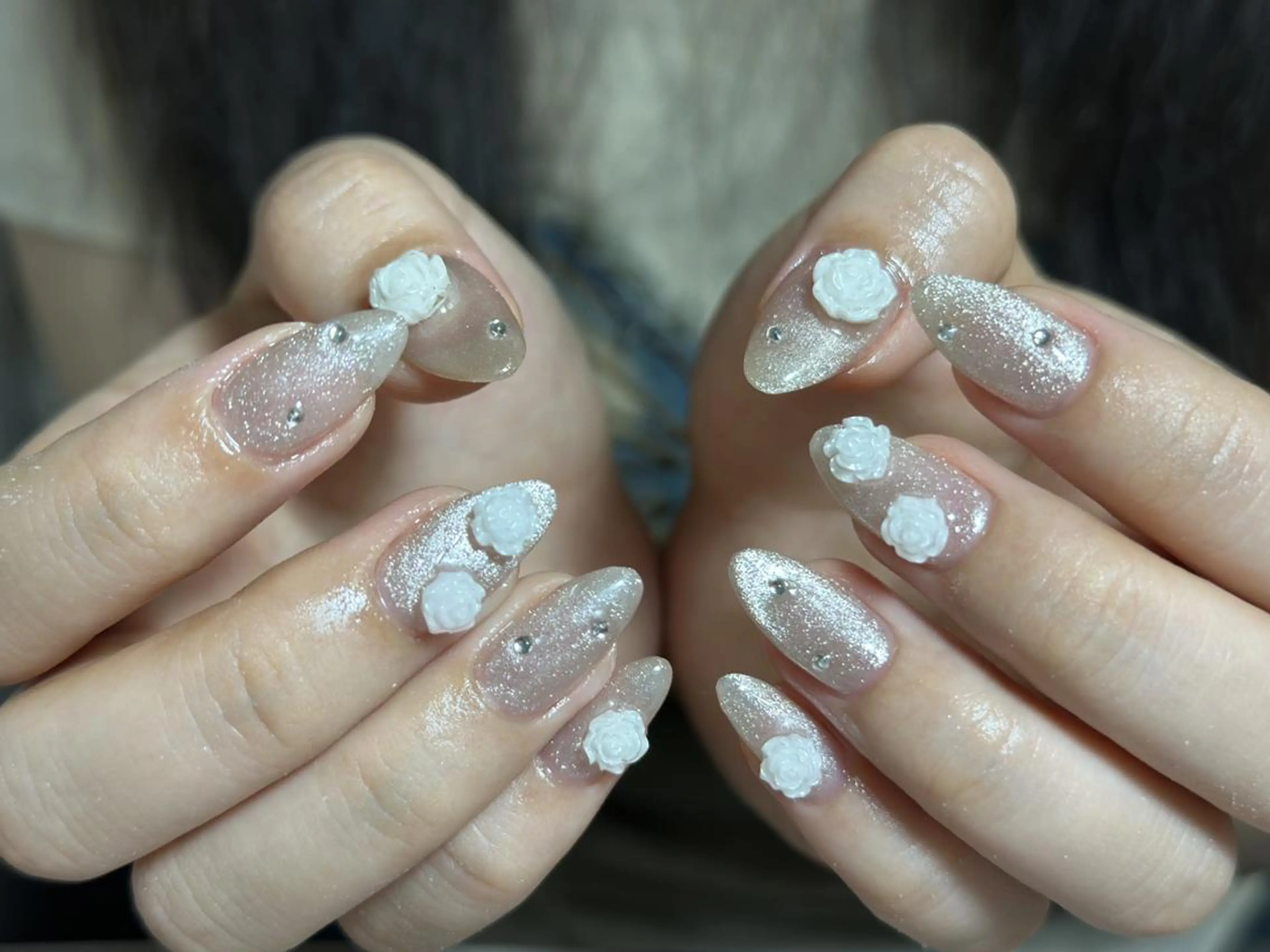 ネイル ハンドネイル By moonネイル 🌷ワンホン/韓国風のネイルデザイン