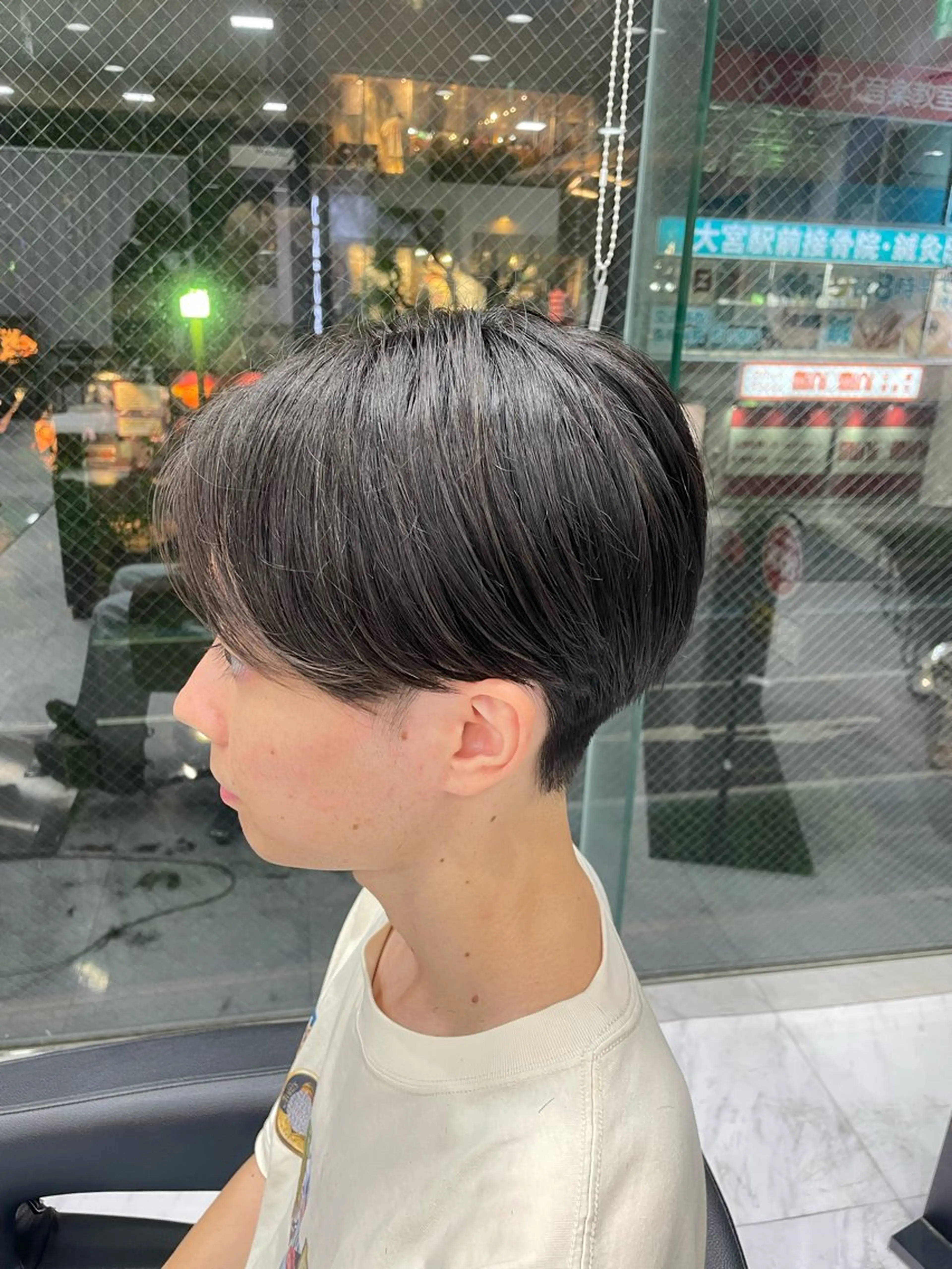 ショート メンズ センターパート REEED渋谷店所属・🍒KUMAGAI 🍒のヘアスタイル