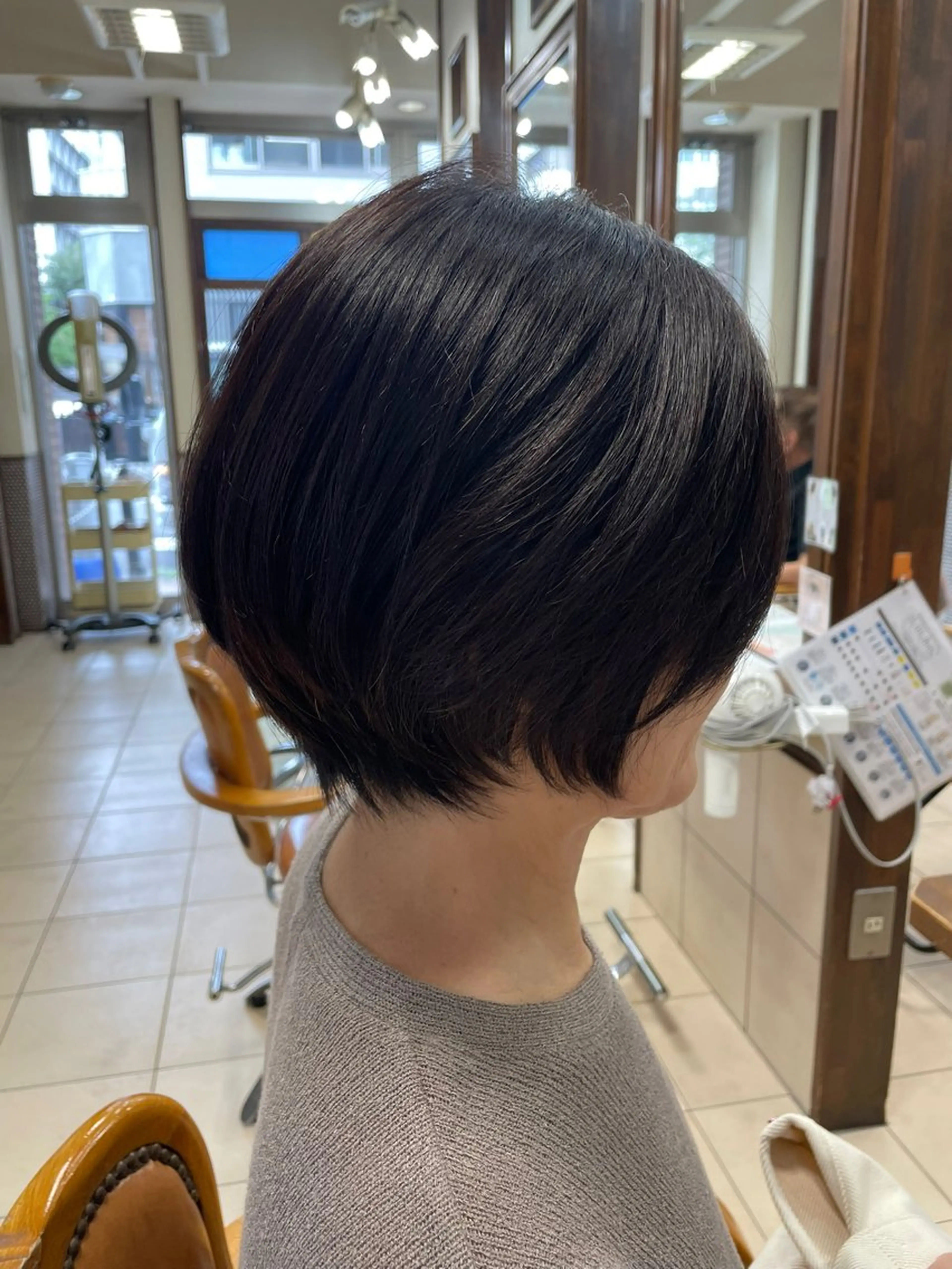 ショート カラー カット ヘアカラー ショート ボブ✂︎ 髙梨  遥のヘアスタイル