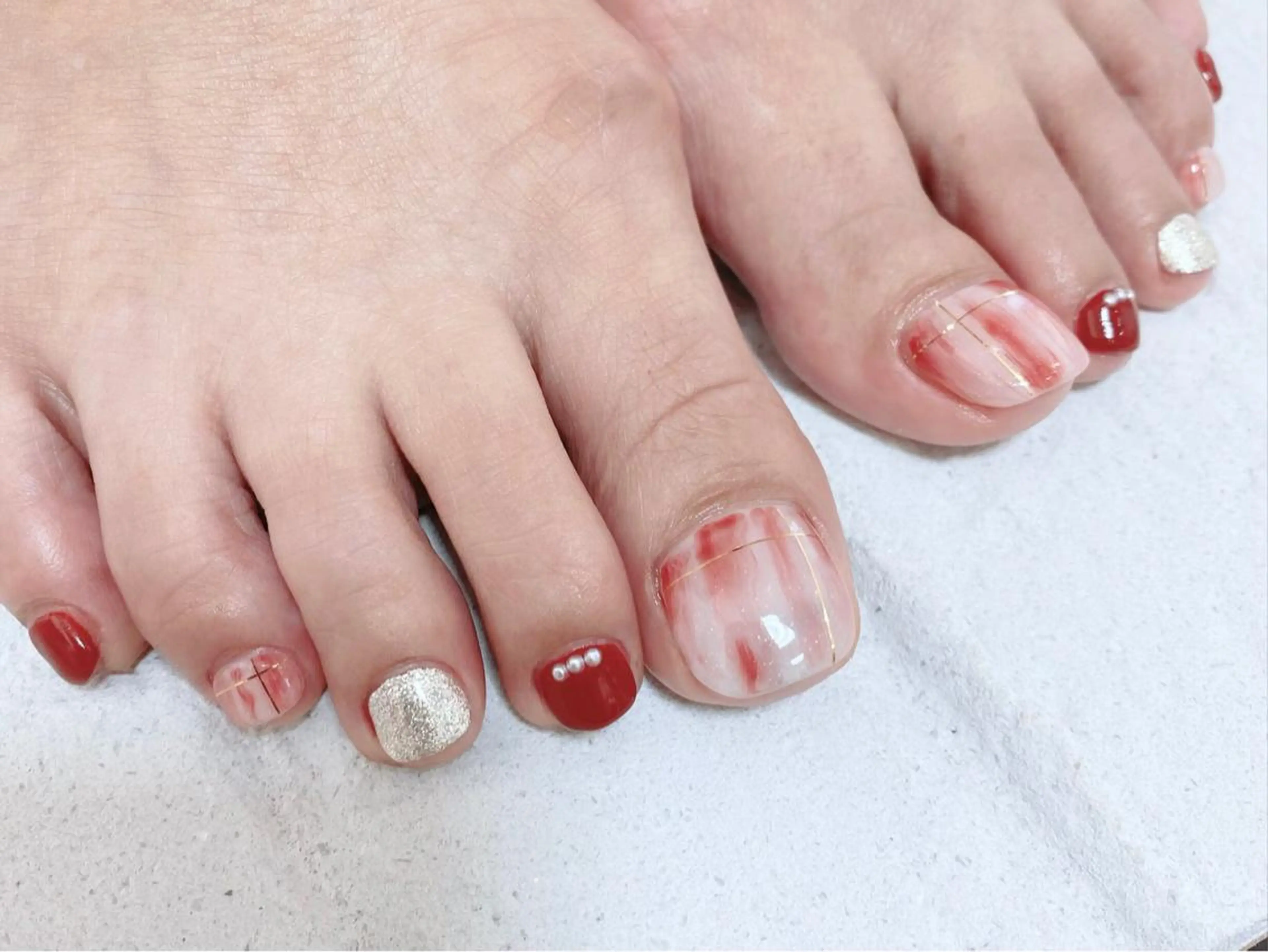 ネイル フットネイル Nail salon mewのネイルデザイン