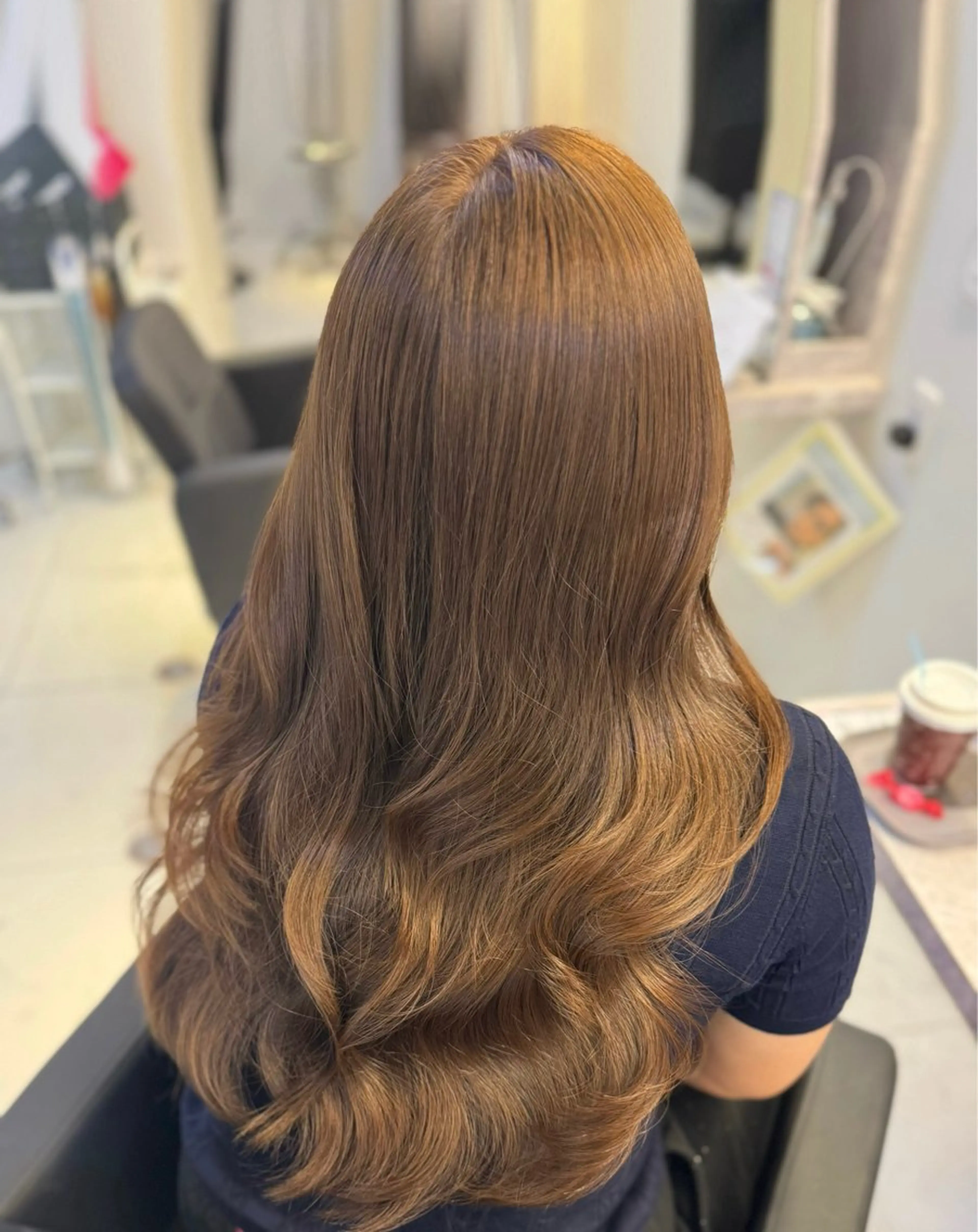 ロング ヘアカラー Lee四ツ橋 Sakuraのヘアスタイル