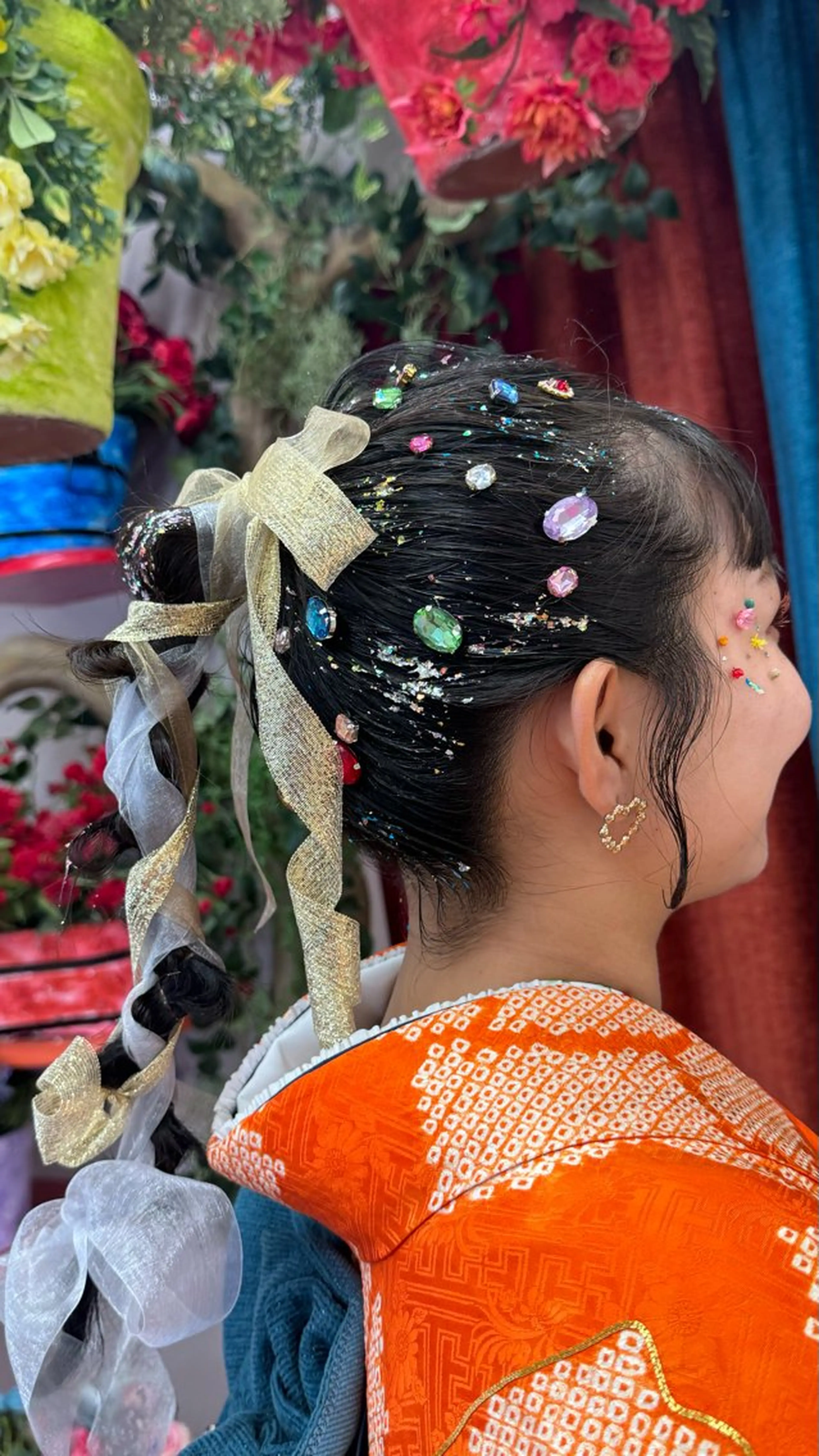 セミロング ヘアセット 秋元 菜摘のヘアスタイル