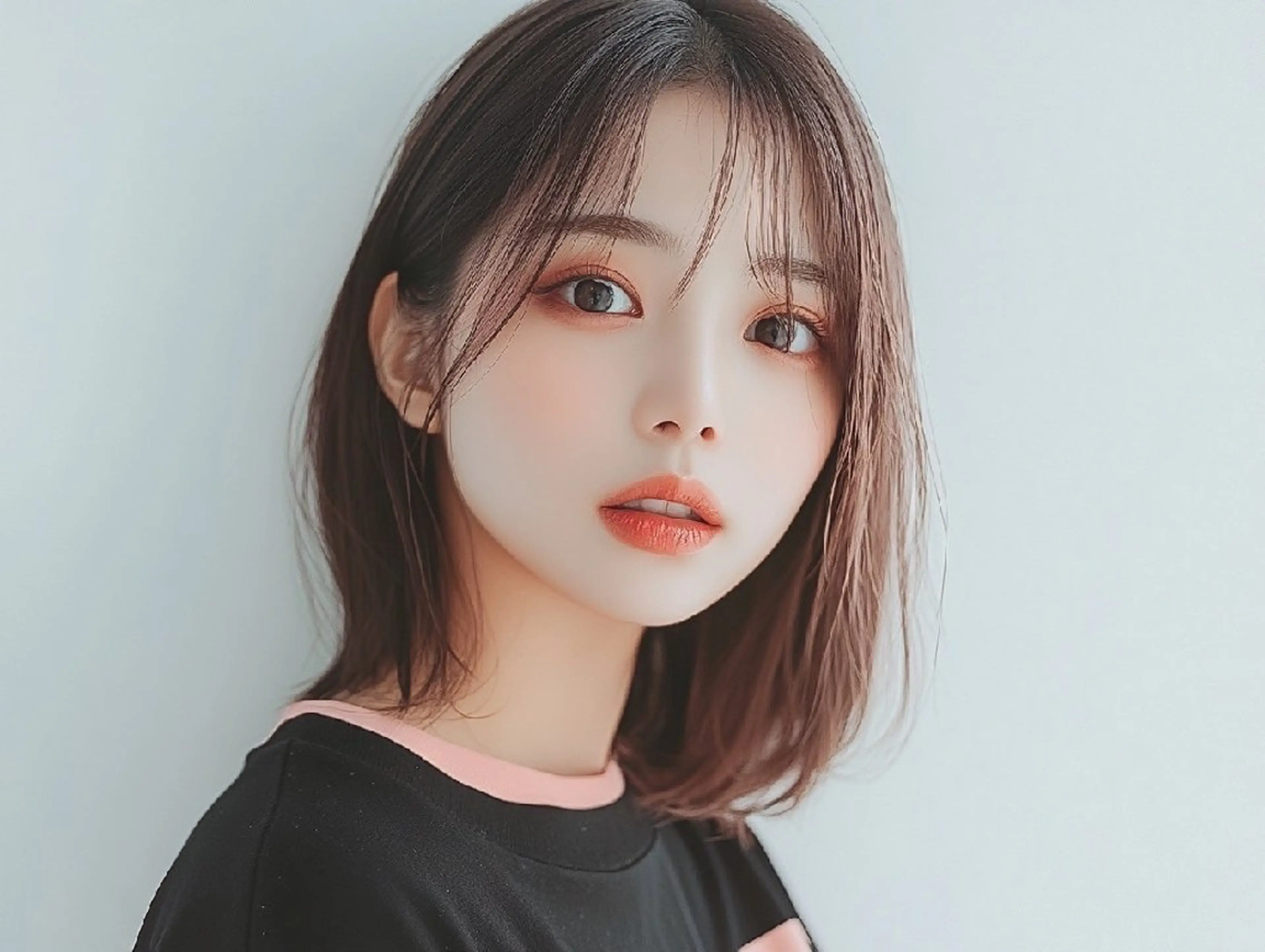 カラー 束感まつぱ🥑🤍 NATUKI🤍のヘアスタイル