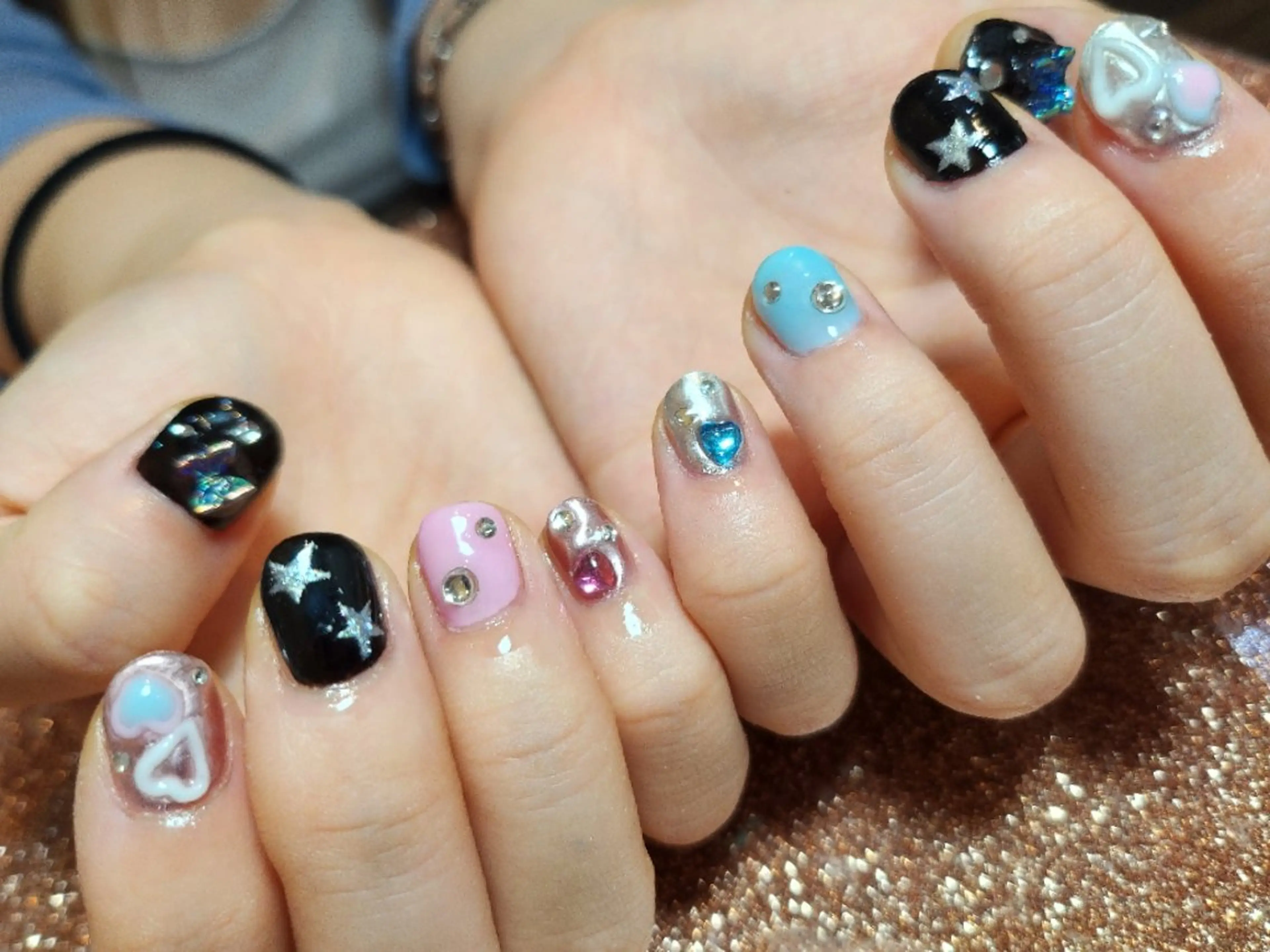 ネイル 持ち込み 💜bora .のネイルデザイン