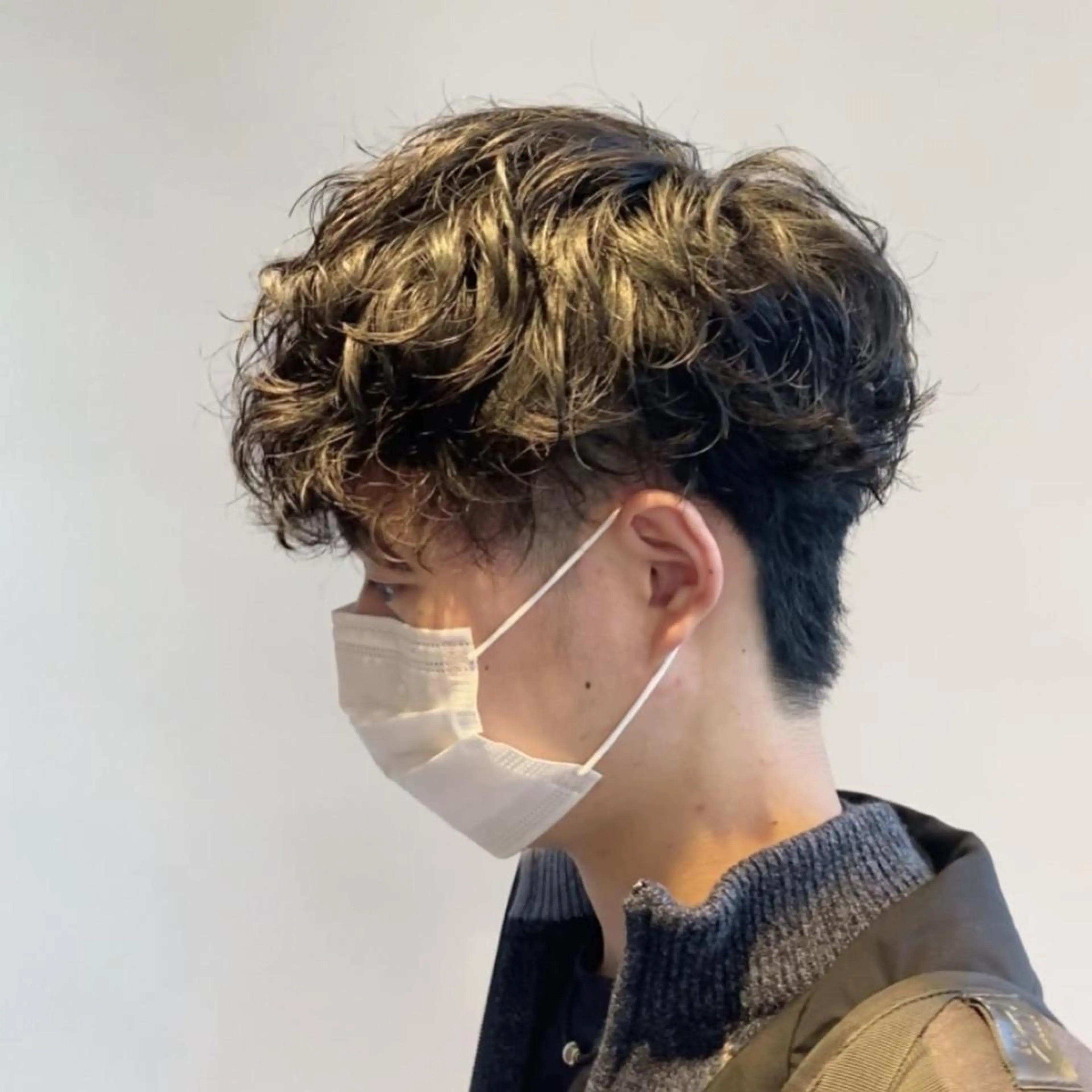 パーマ メンズ メンズパーマ メンズ縮毛矯正 ♠️店長下平隼人のヘアスタイル