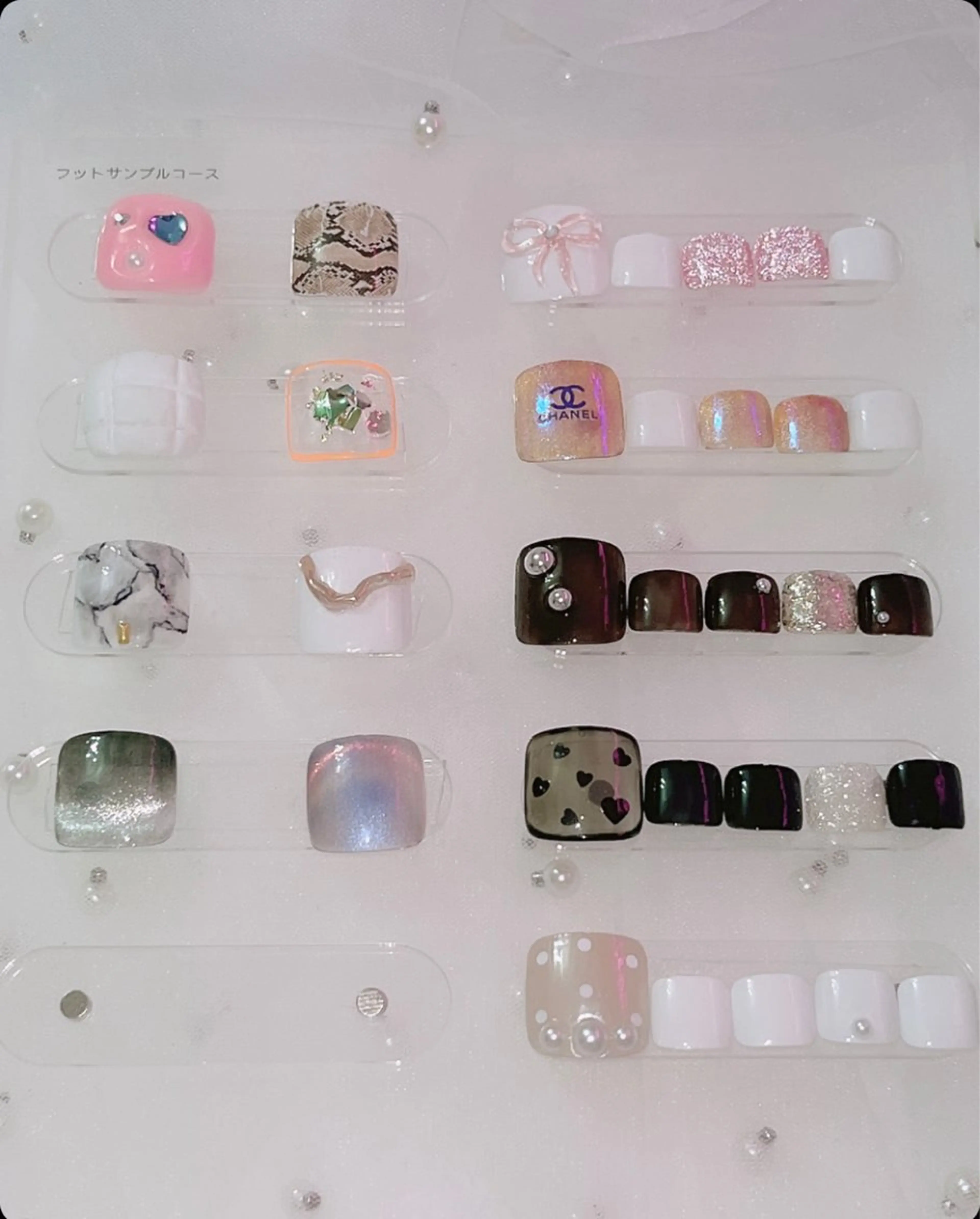 ネイル フットネイル nailsalon Rのネイルデザイン