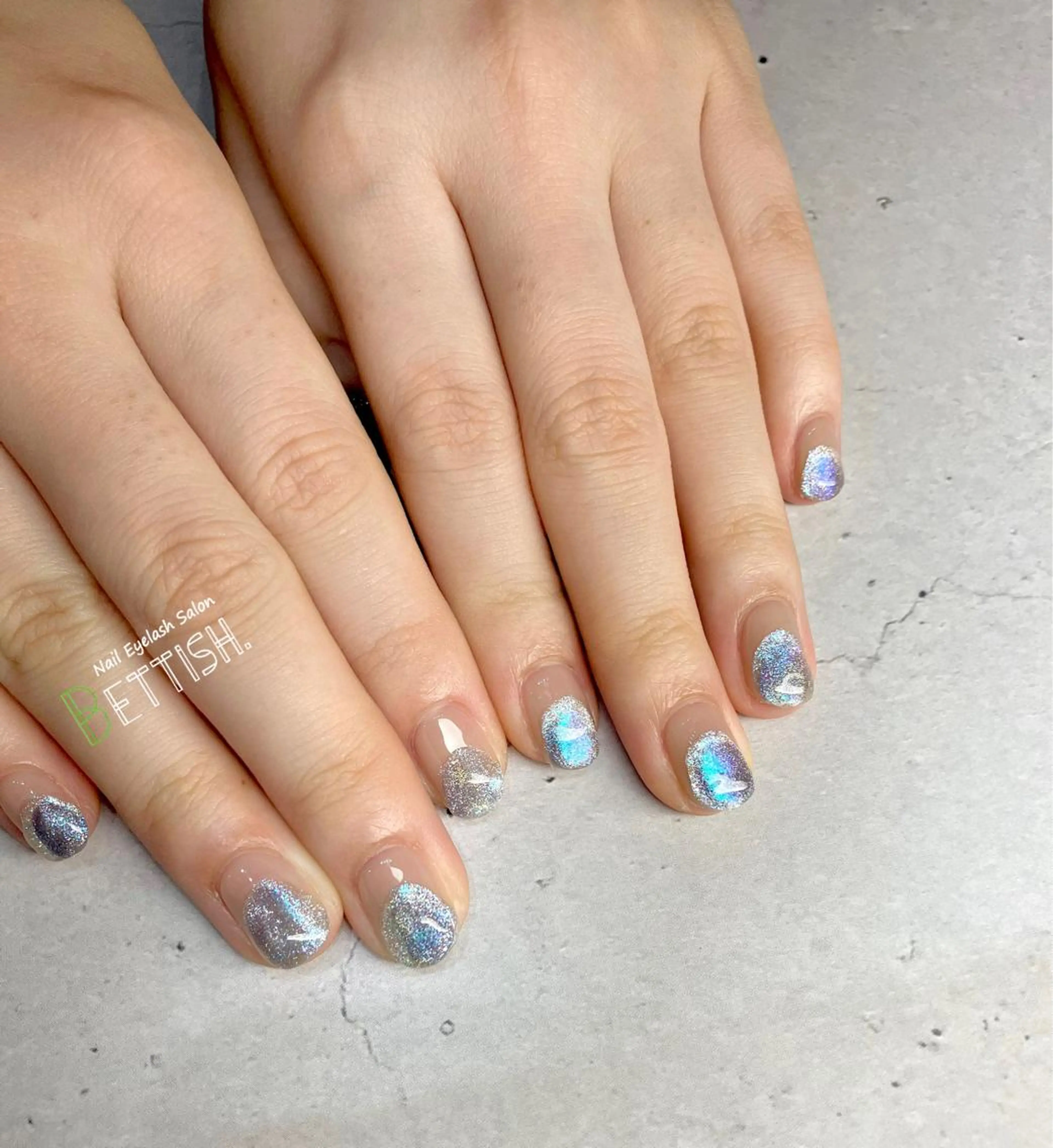 ネイル 氷ネイル・うるうるネイル BETTISH. KUMIKO☺︎︎のネイルデザイン