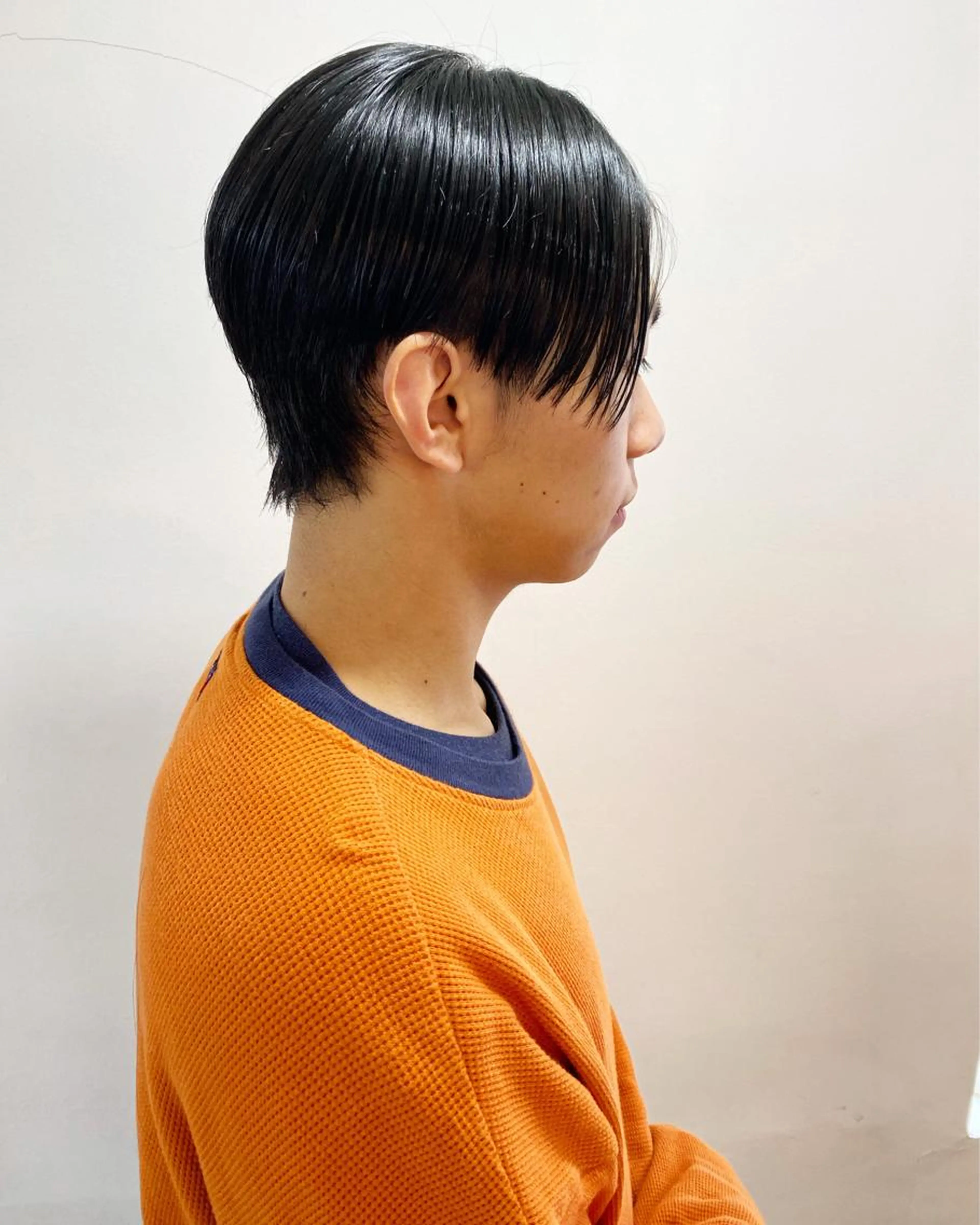 【前髪ストレート】カット+前髪縮毛矯正。の写真