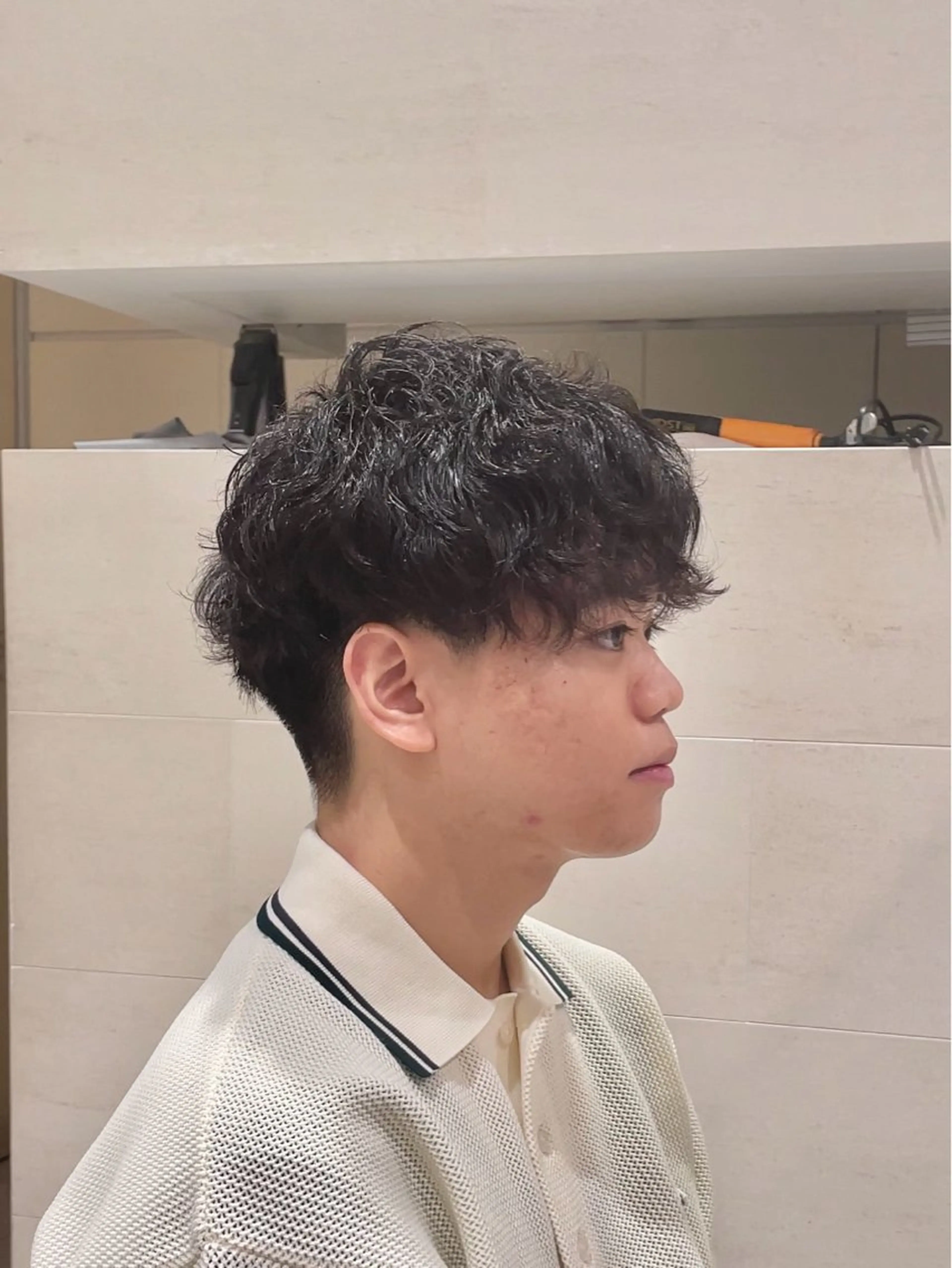 ショート パーマ メンズ カット パーマ メンズ特化美容師 / 篠谷祐輝のヘアスタイル