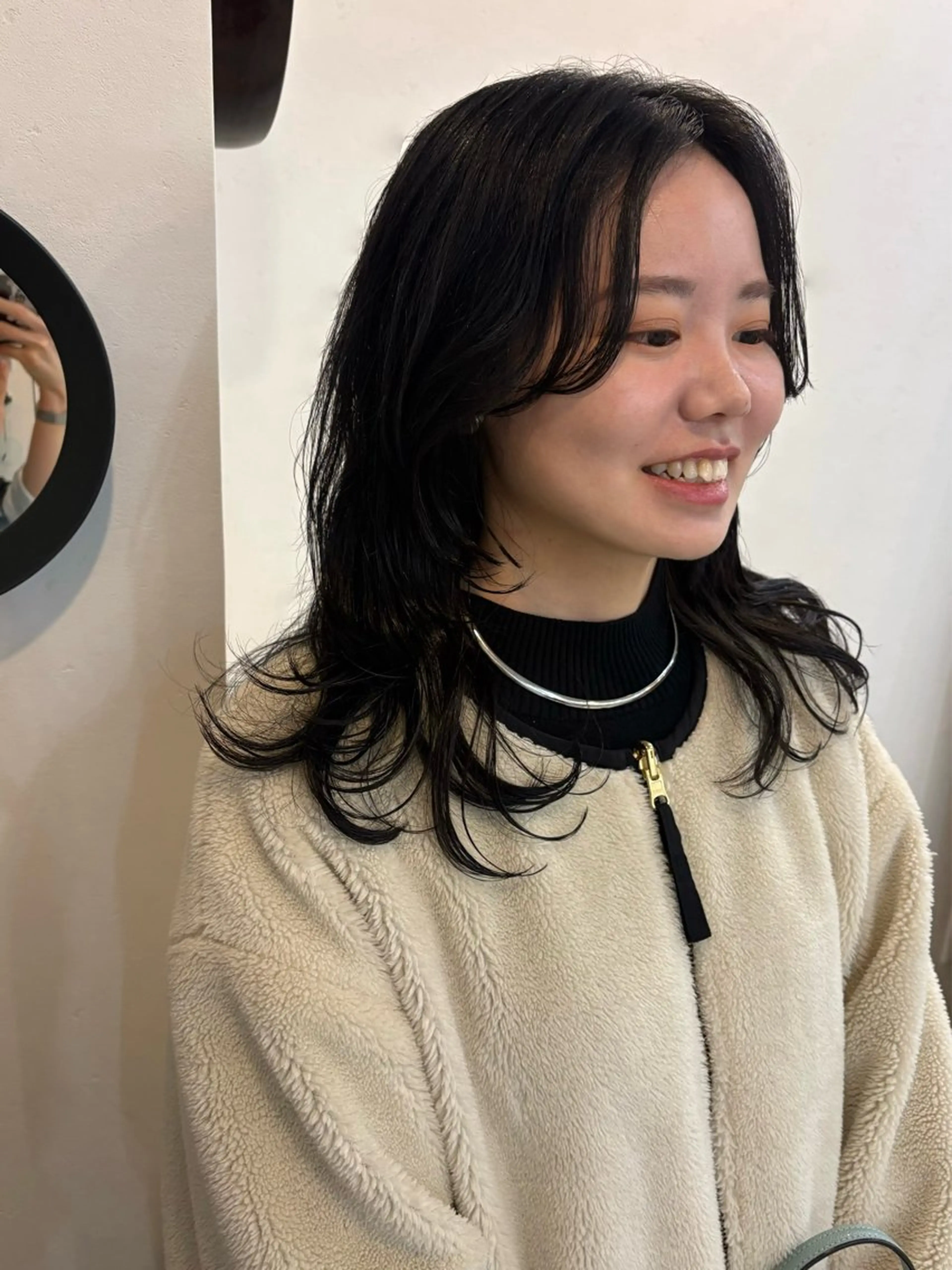 セミロング カット eri kinjoのヘアスタイル