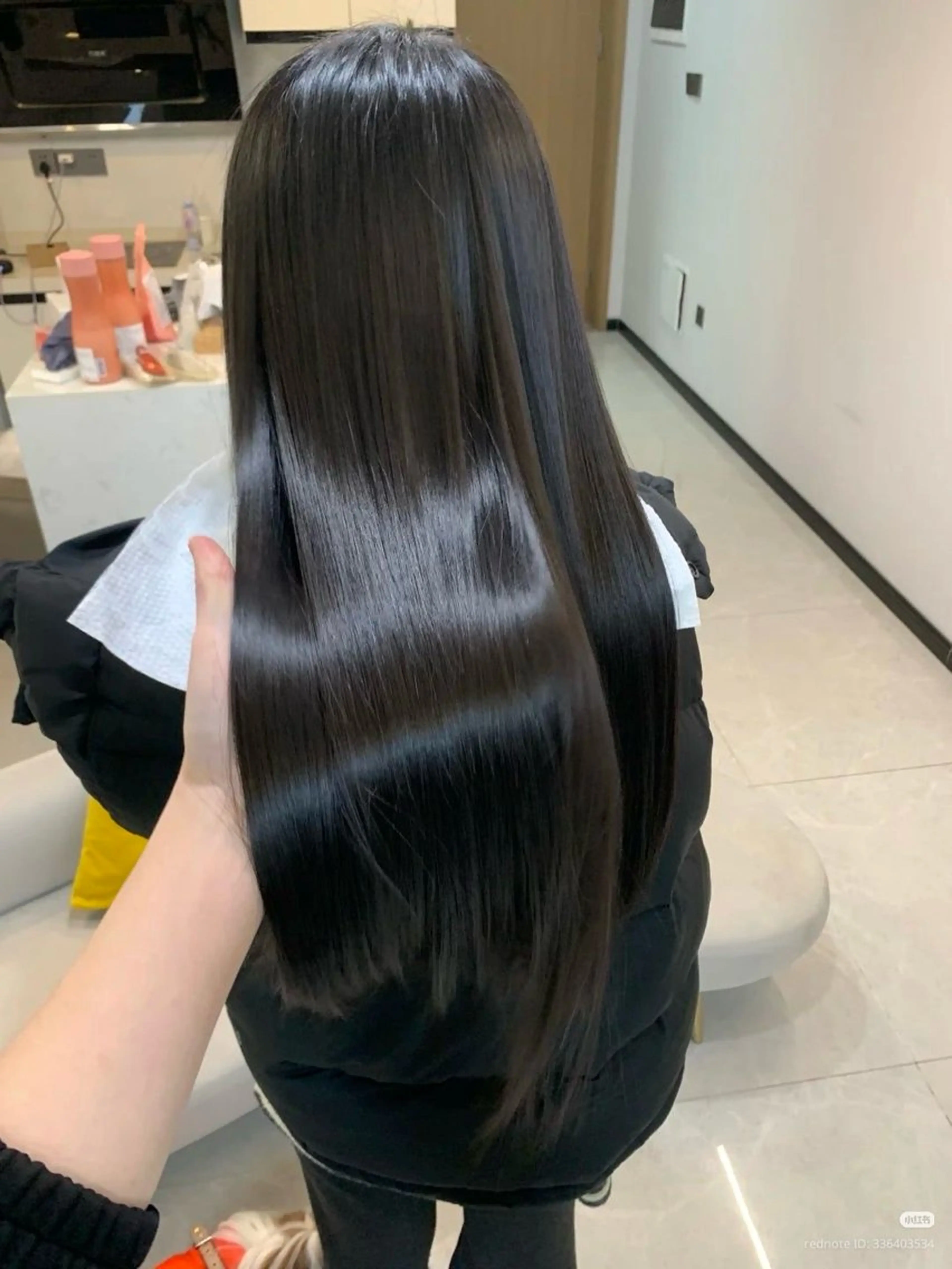 ロング カラー 髪質改善 カット 縮毛矯正 トリートメント ✨ ラフィス川崎✨ しゅけ髪質改善カラーのヘアスタイル