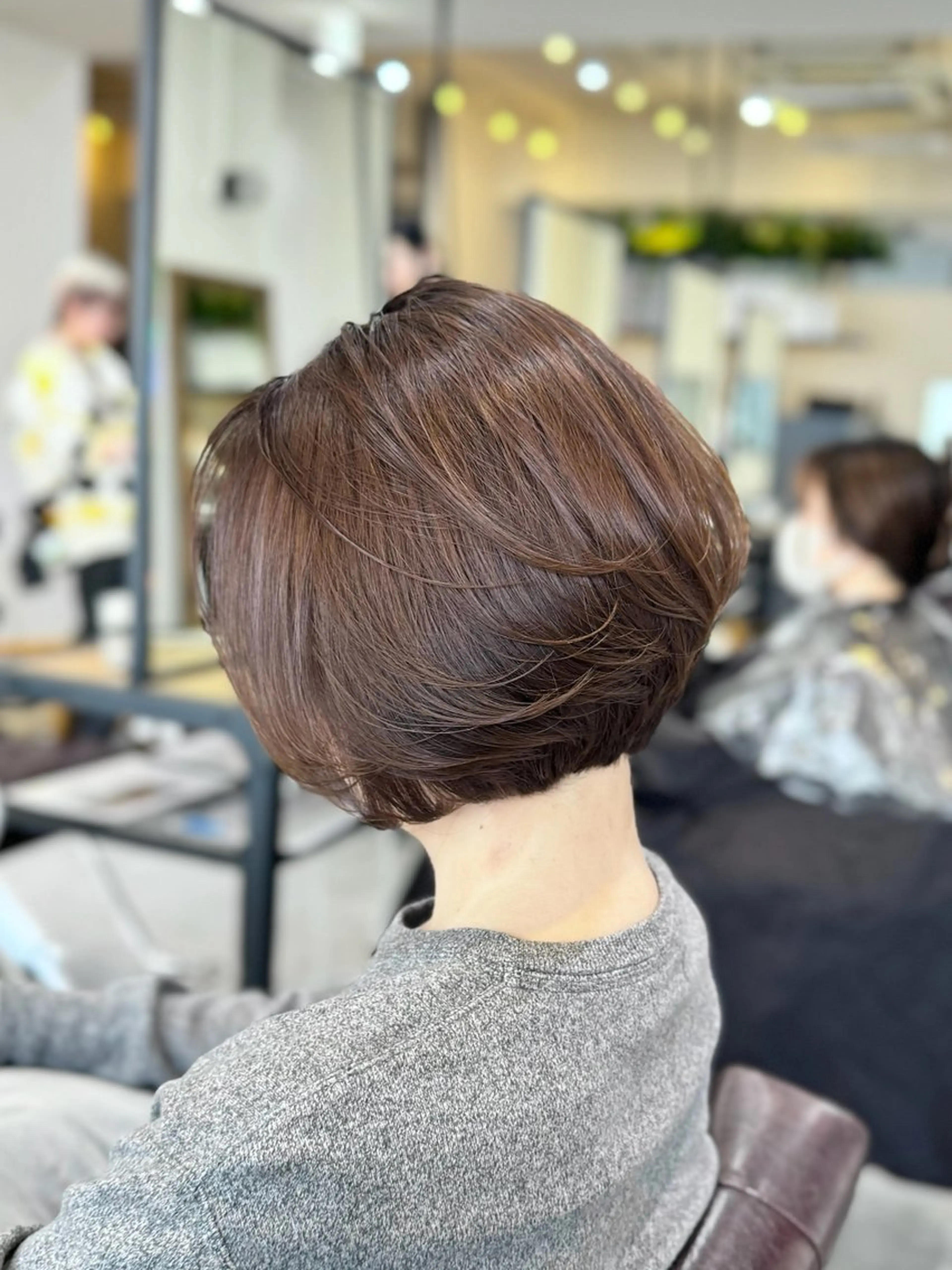 ショート カラー 無料カット/ ショート特化/表参道のヘアスタイル